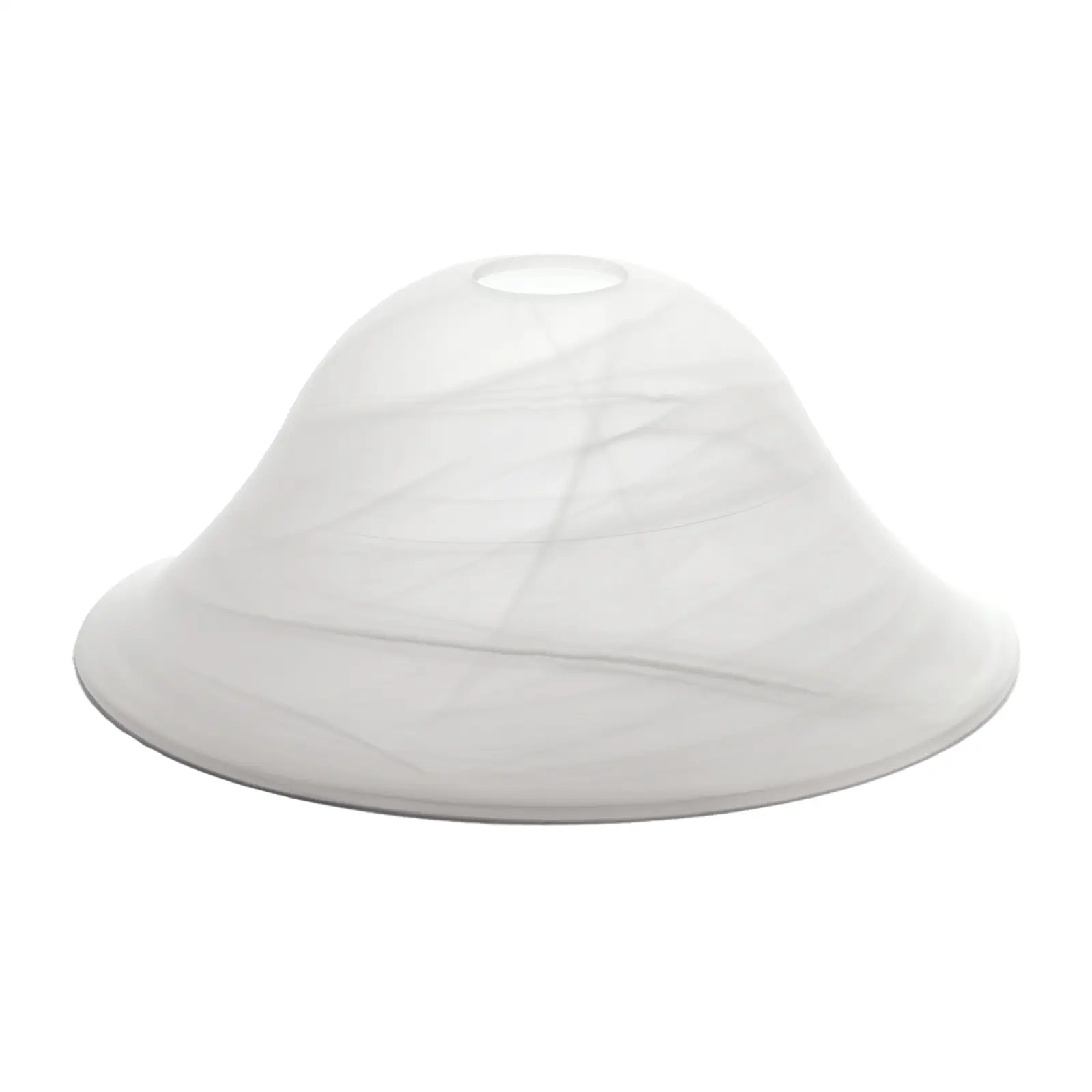 Stakleni abažur LUDO 1708, Ø 265 mm, alabaster - 5