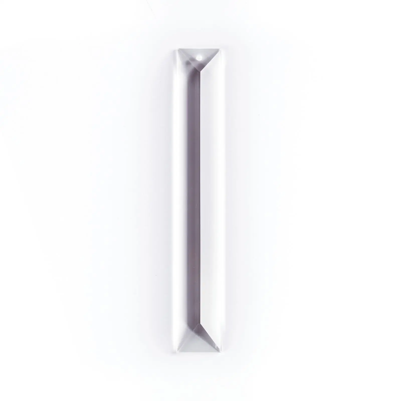 Kristal za luster – pravougaoni kristalni kamen, 12 mm, transparentni - 2