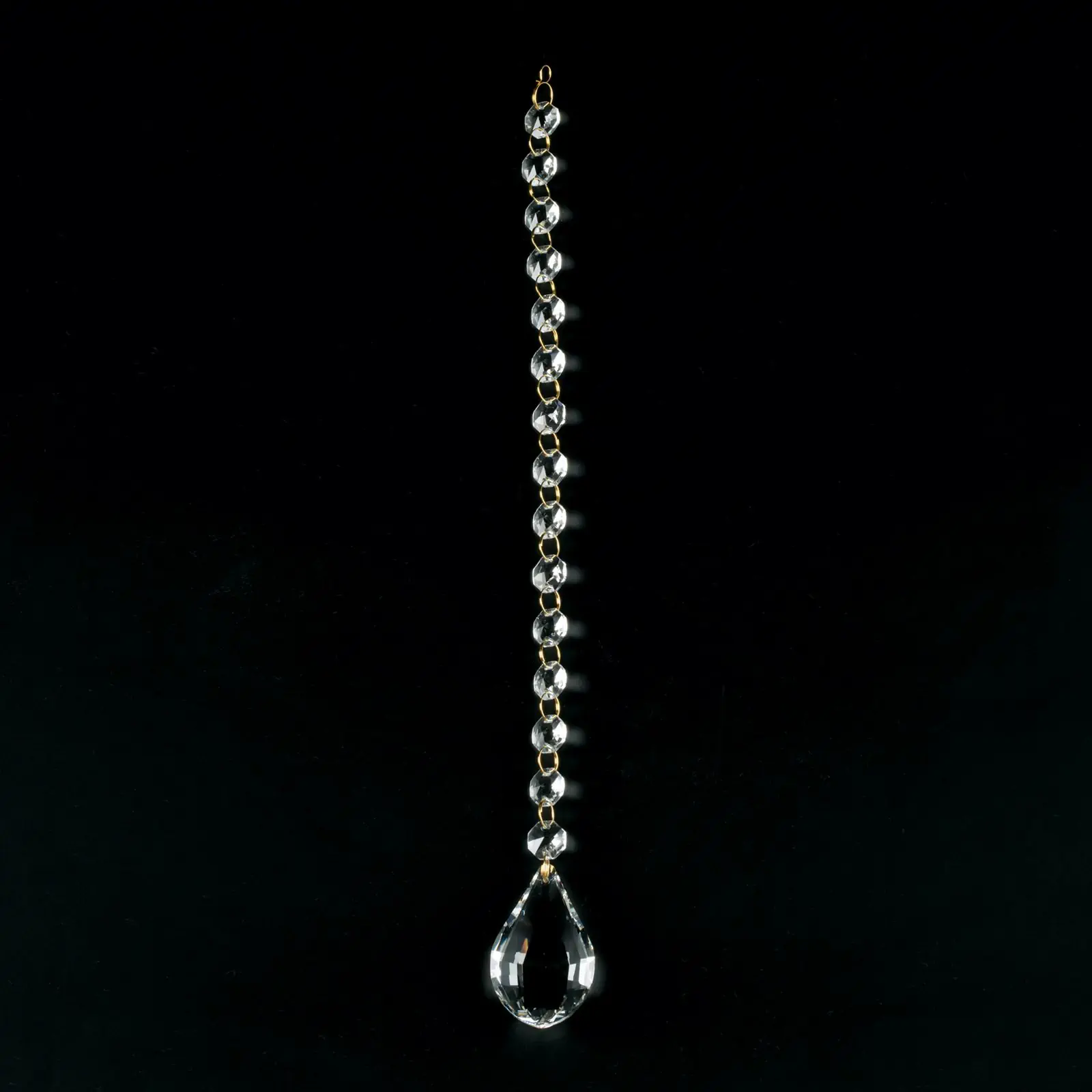 Kristal za luster, 15 oktagona i 1 badem, transparentni - 2