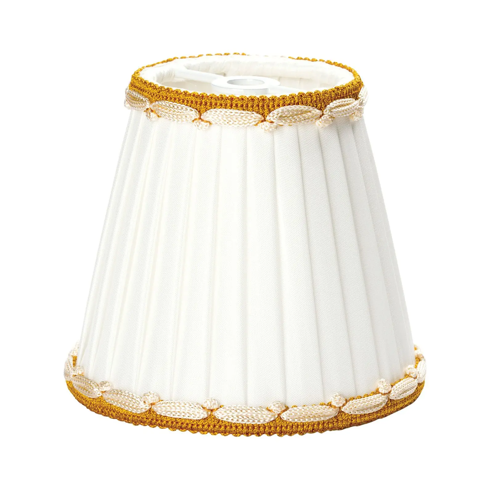 Abažur sa kopčom 301, Ø 100 mm, krem - 4