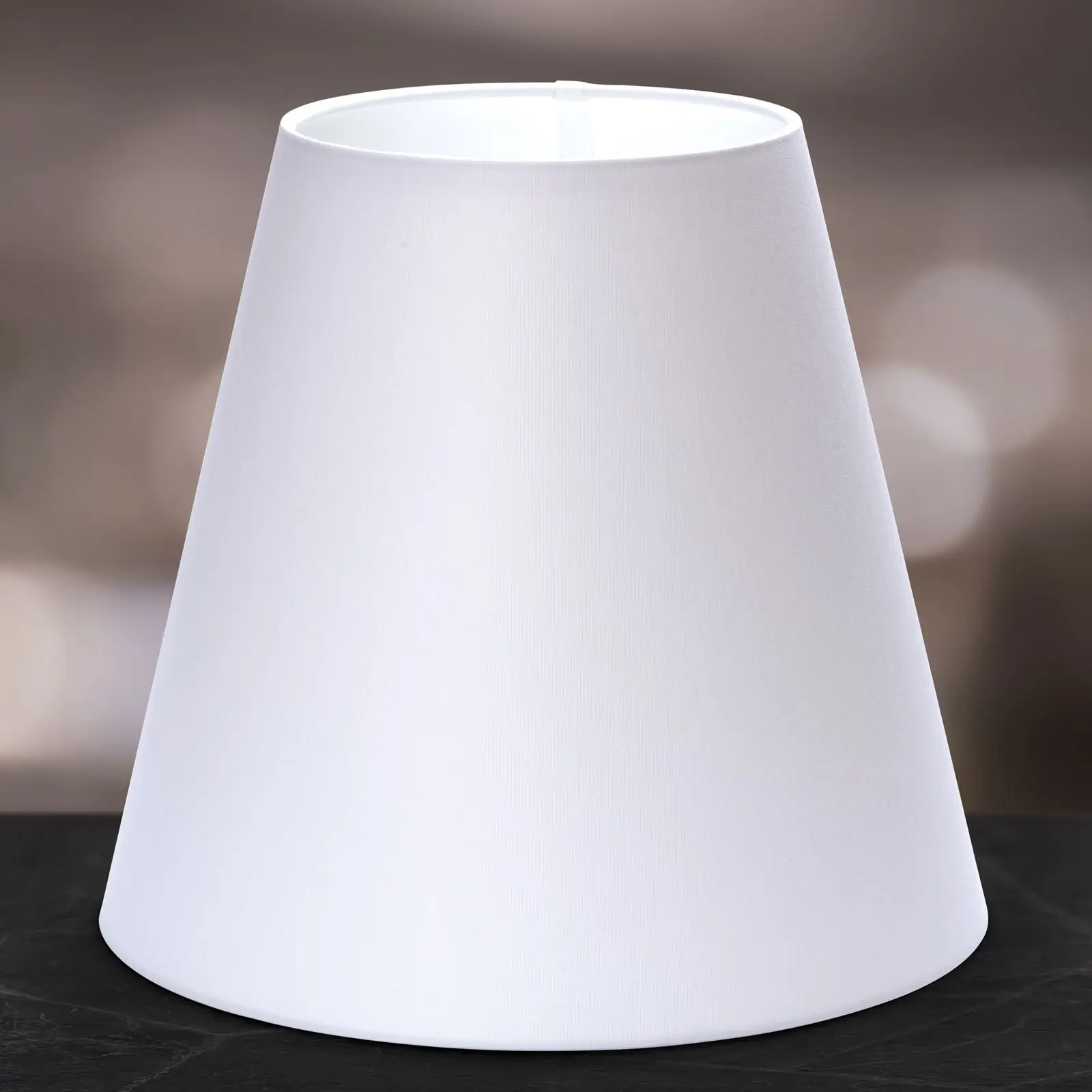 Tekstilni abažur SHADE 306, Ø 240 mm, beli