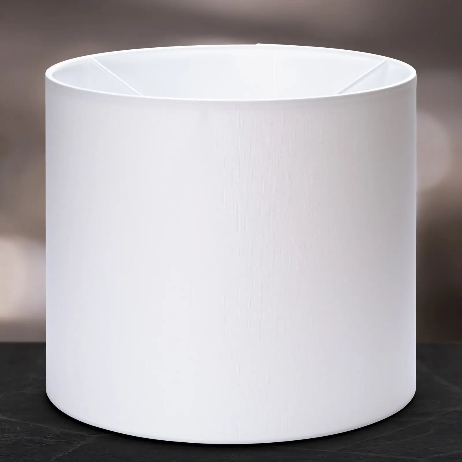 Tekstilni abažur SHADE 309, Ø 250 mm, beli