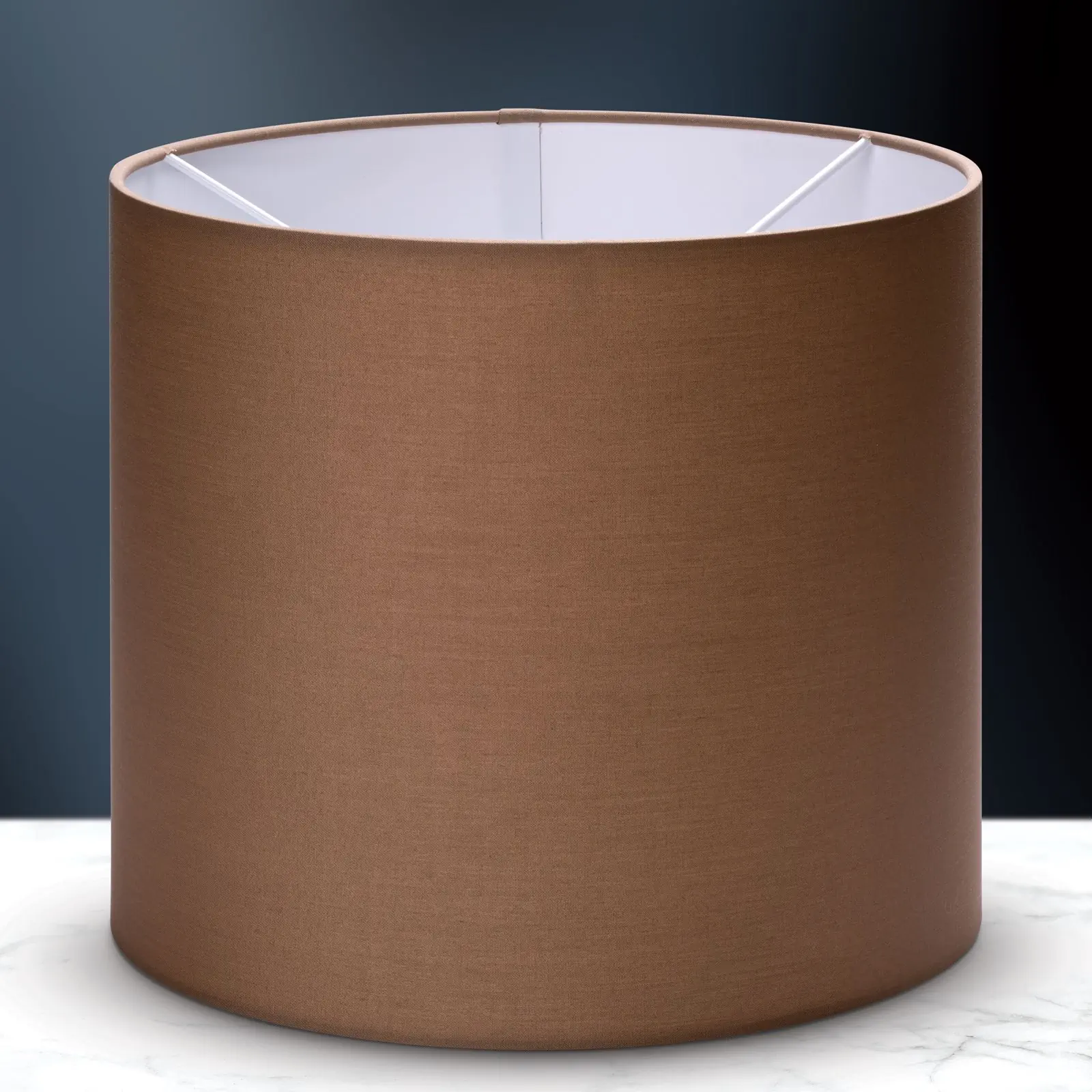 Tekstilni abažur SHADE 309, Ø 250 mm, braon