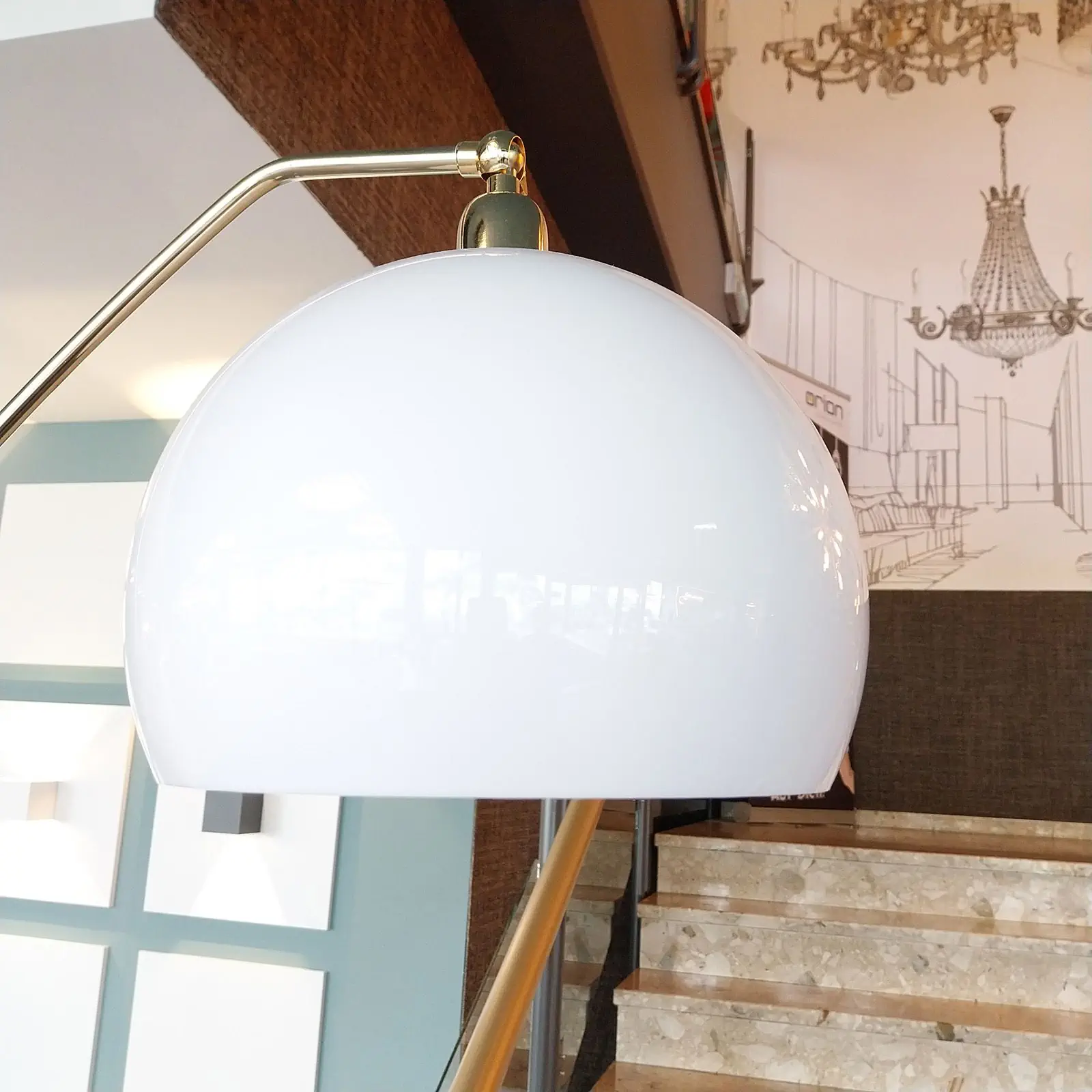 Abažur 316, Ø 300 mm, beli - 5