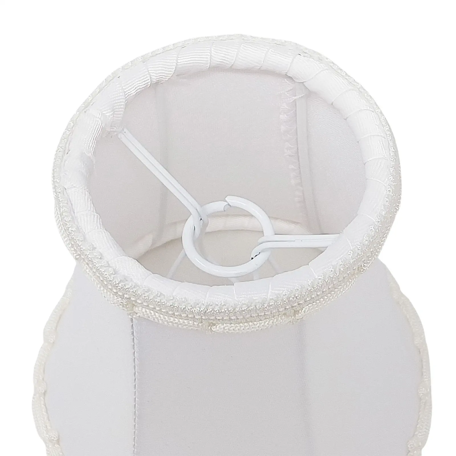 Abažur sa kopčom 4400, Ø 115 mm, beli - 2