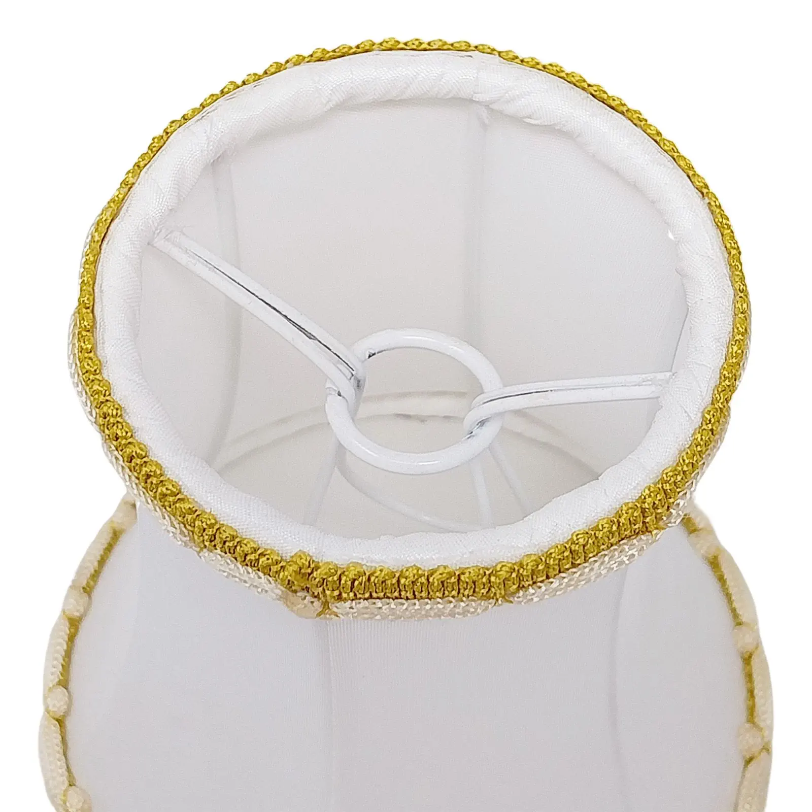 Abažur sa kopčom 4400, Ø 115 mm, beli - 2