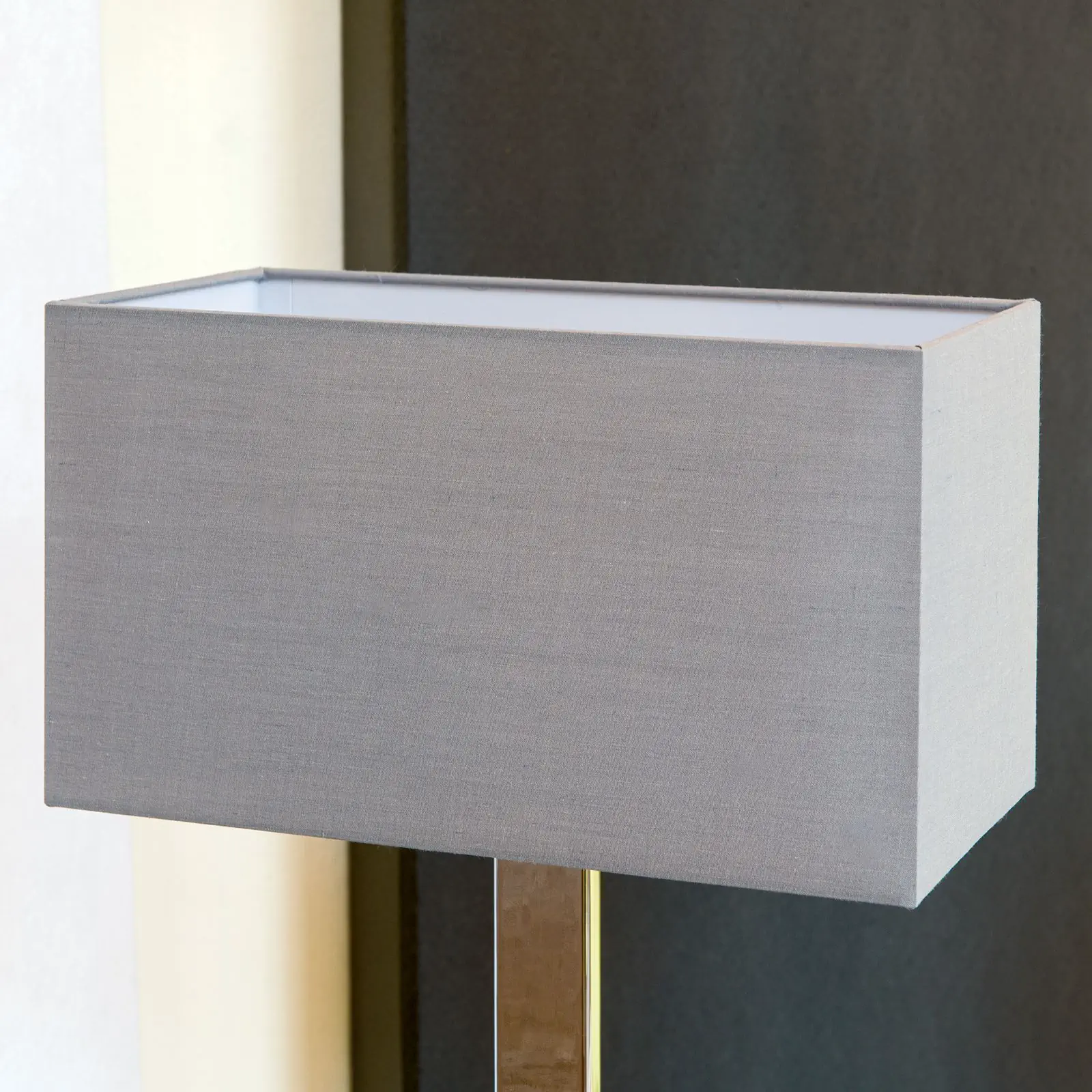 Tekstilni abažur NANDO 4-1176, 320x160 mm, sivi - 5