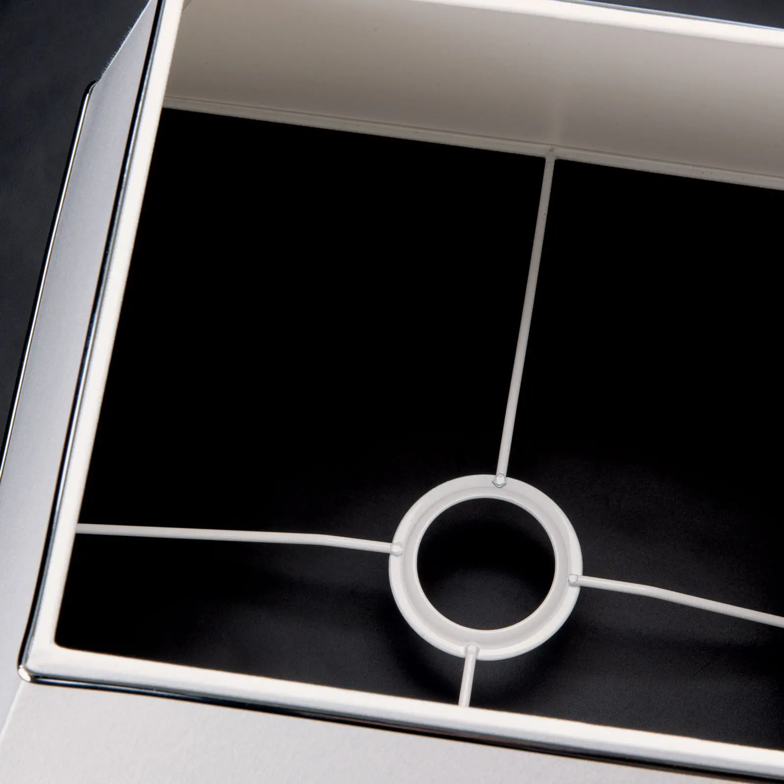 Abažur VERONIQUE 4-1201, 310x310 mm, beli - 4