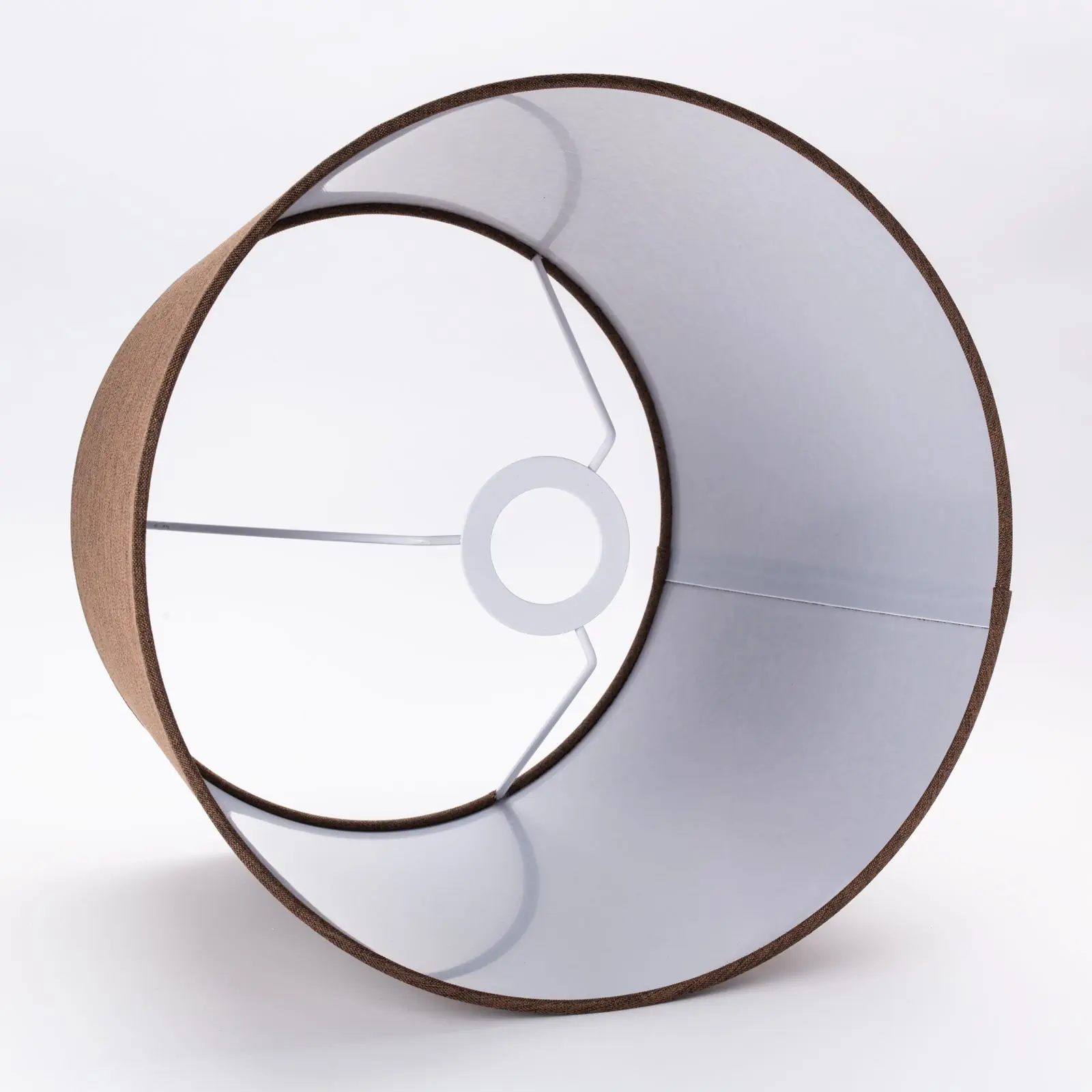 Tekstilni abažur MASAI 4-1228, visina 230 mm, braon - 2