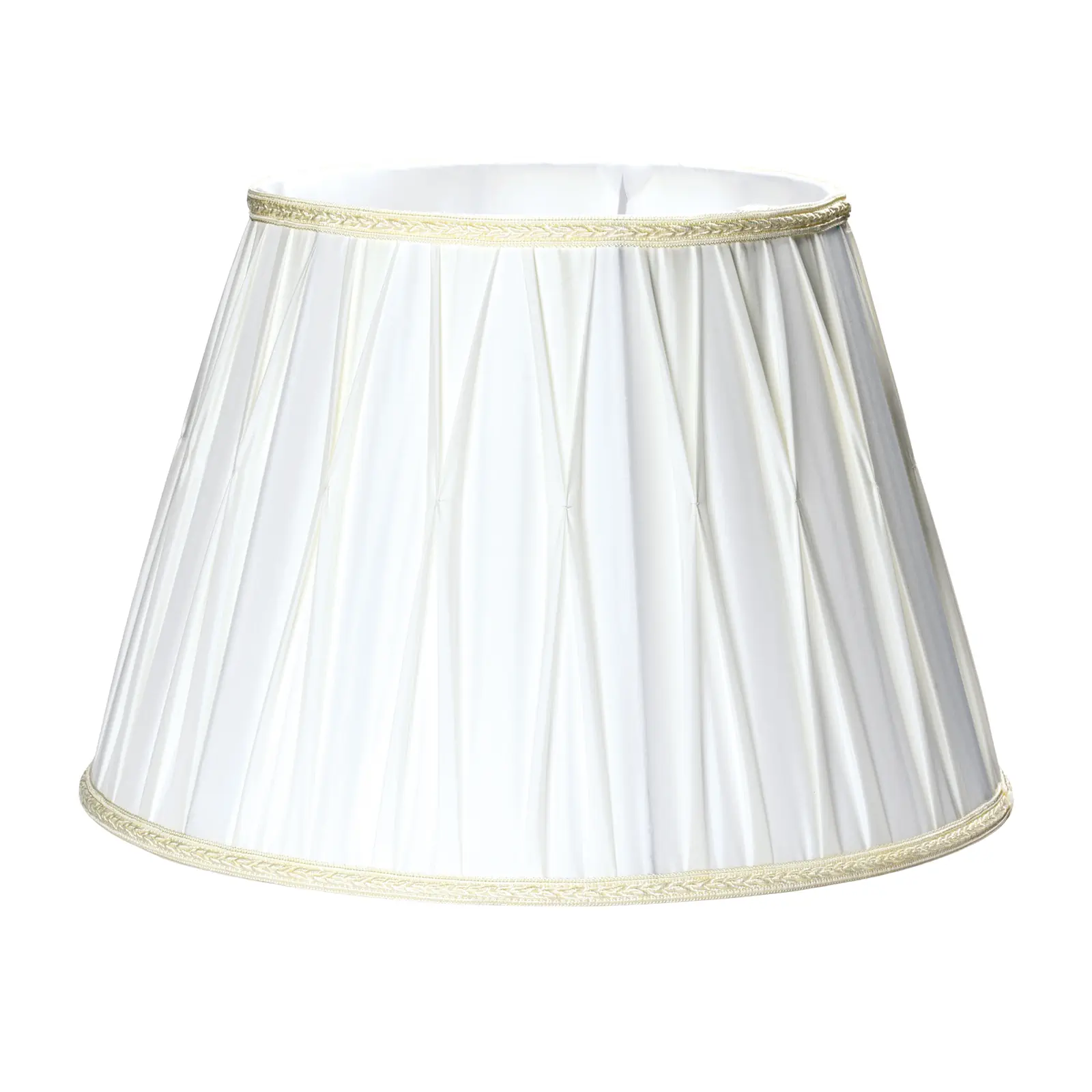 Tekstilni abažur 4-4467, Ø 405 mm, krem-beli - 2