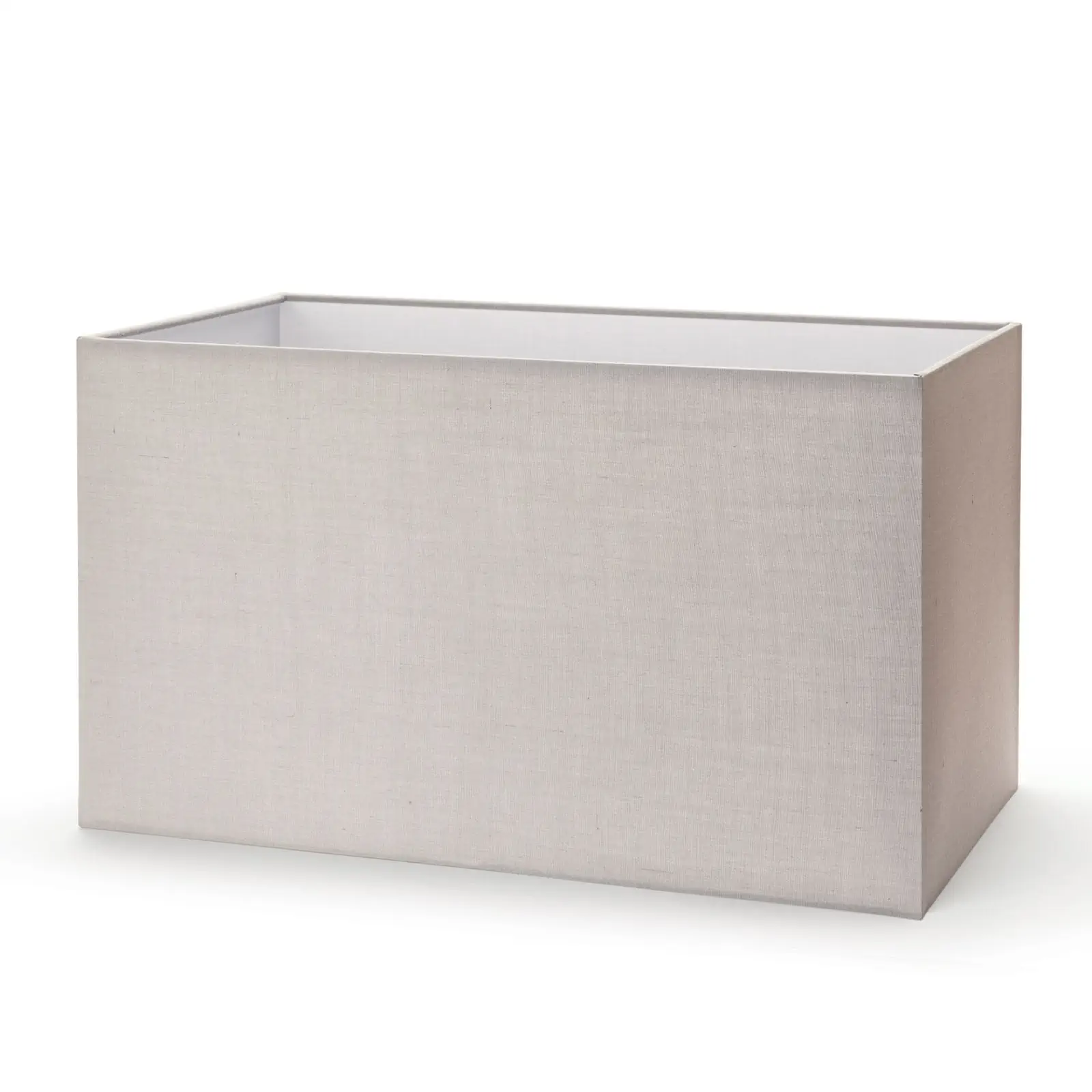 Tekstilni abažur 12-1164, 400x220 mm, sivi