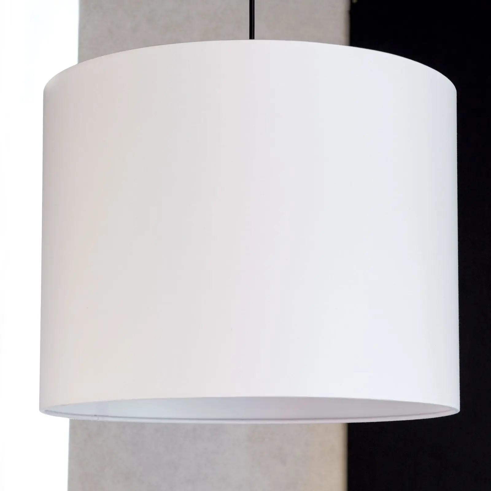 Tekstilni abažur ROGER 12-1173, Ø 390 mm, beli - 4