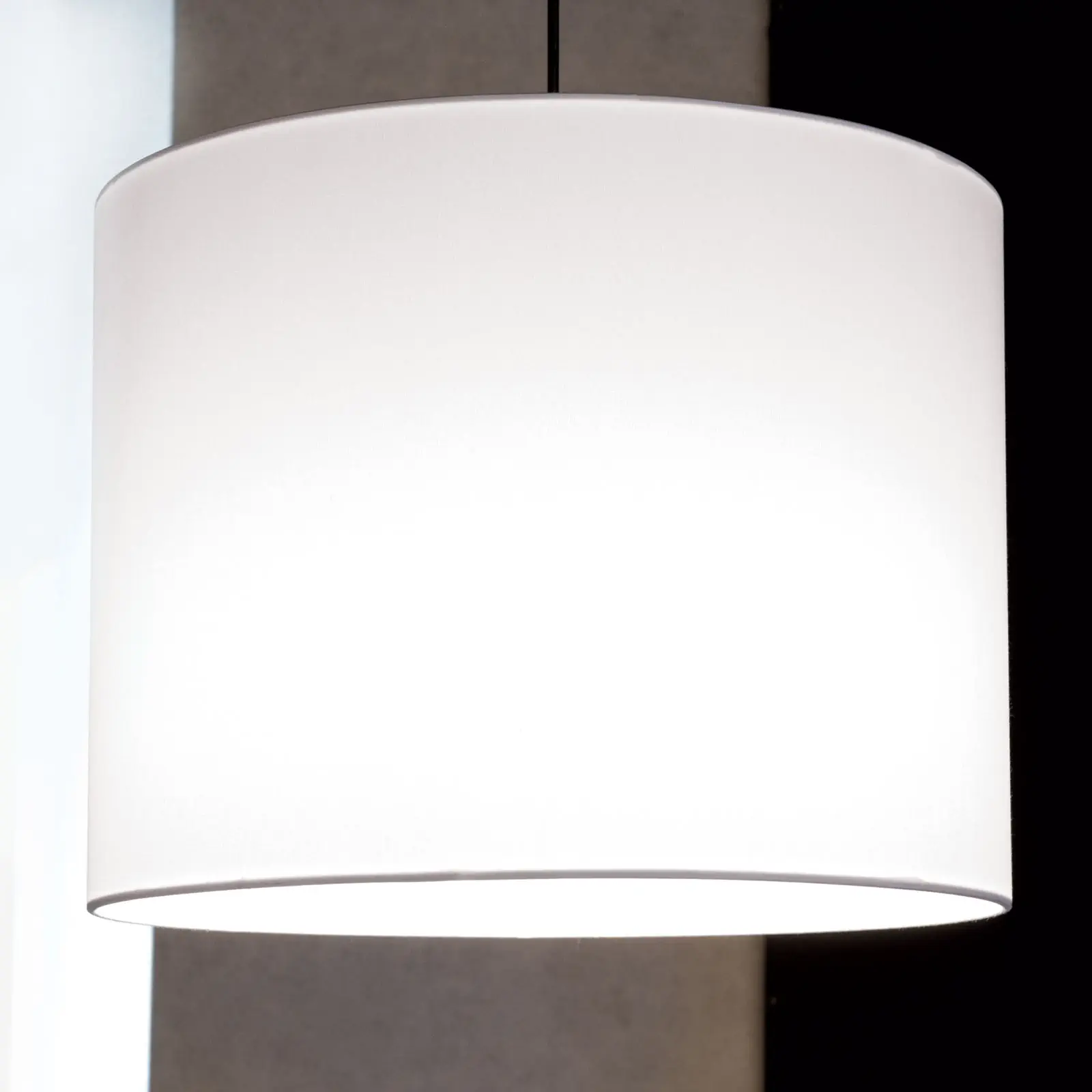 Tekstilni abažur ROGER 12-1173, Ø 390 mm, beli - 5