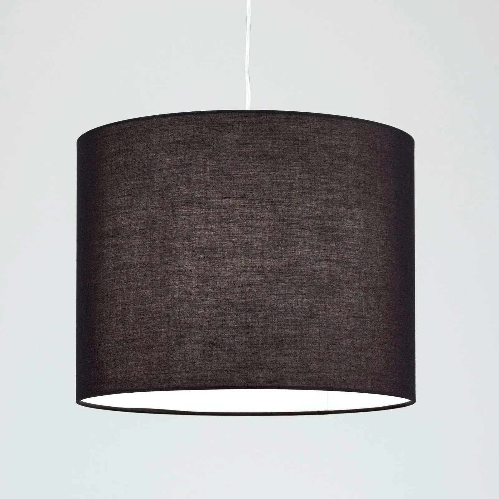 Tekstilni abažur 12-1173, Ø 390 mm, crni - 5