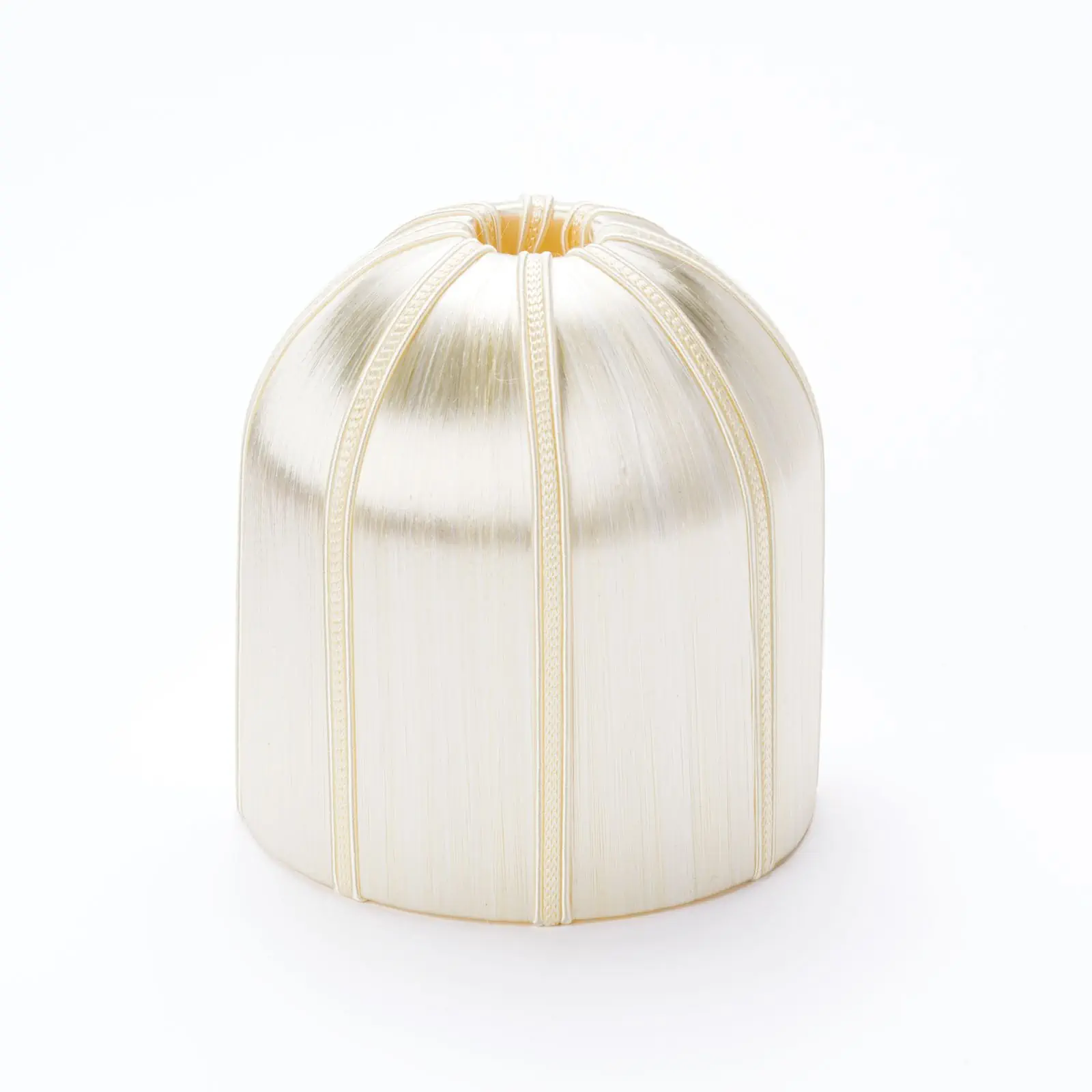 Rozeta, svila, Ø 90 mm, krem