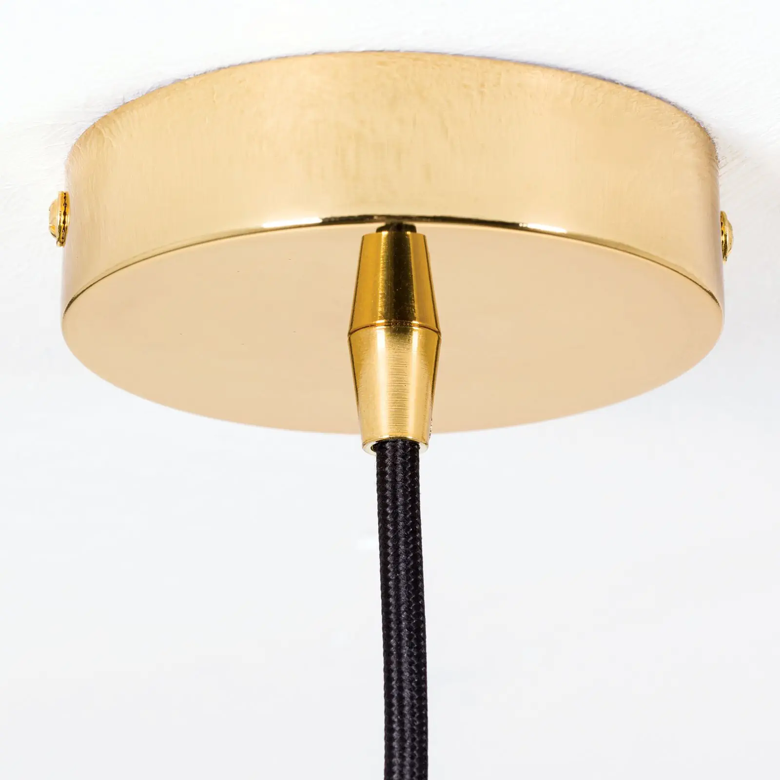 Rozeta sa steznom čaurom, Ø 100 mm, mesing - 3