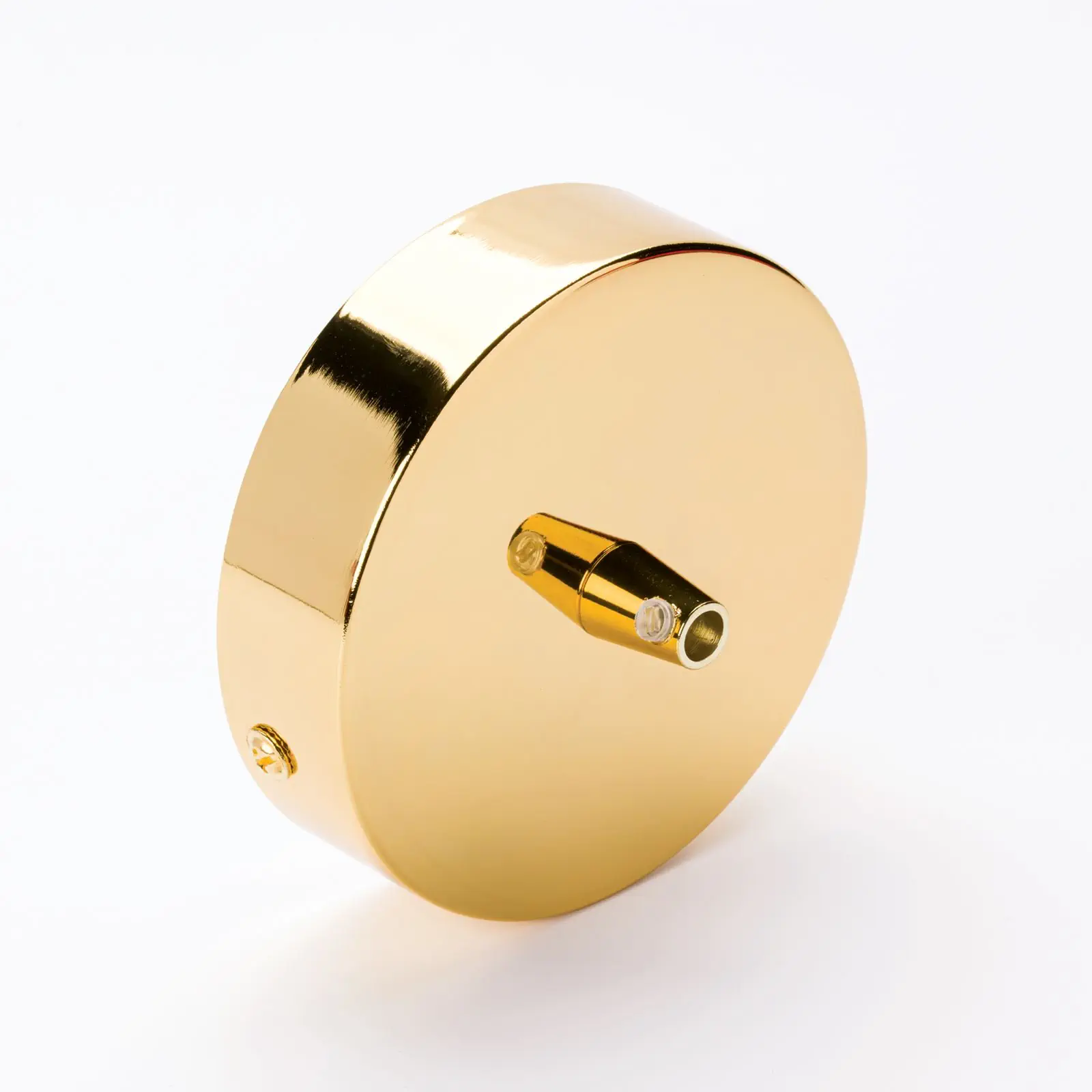 Rozeta sa steznom čaurom, Ø 100 mm, mesing - 4