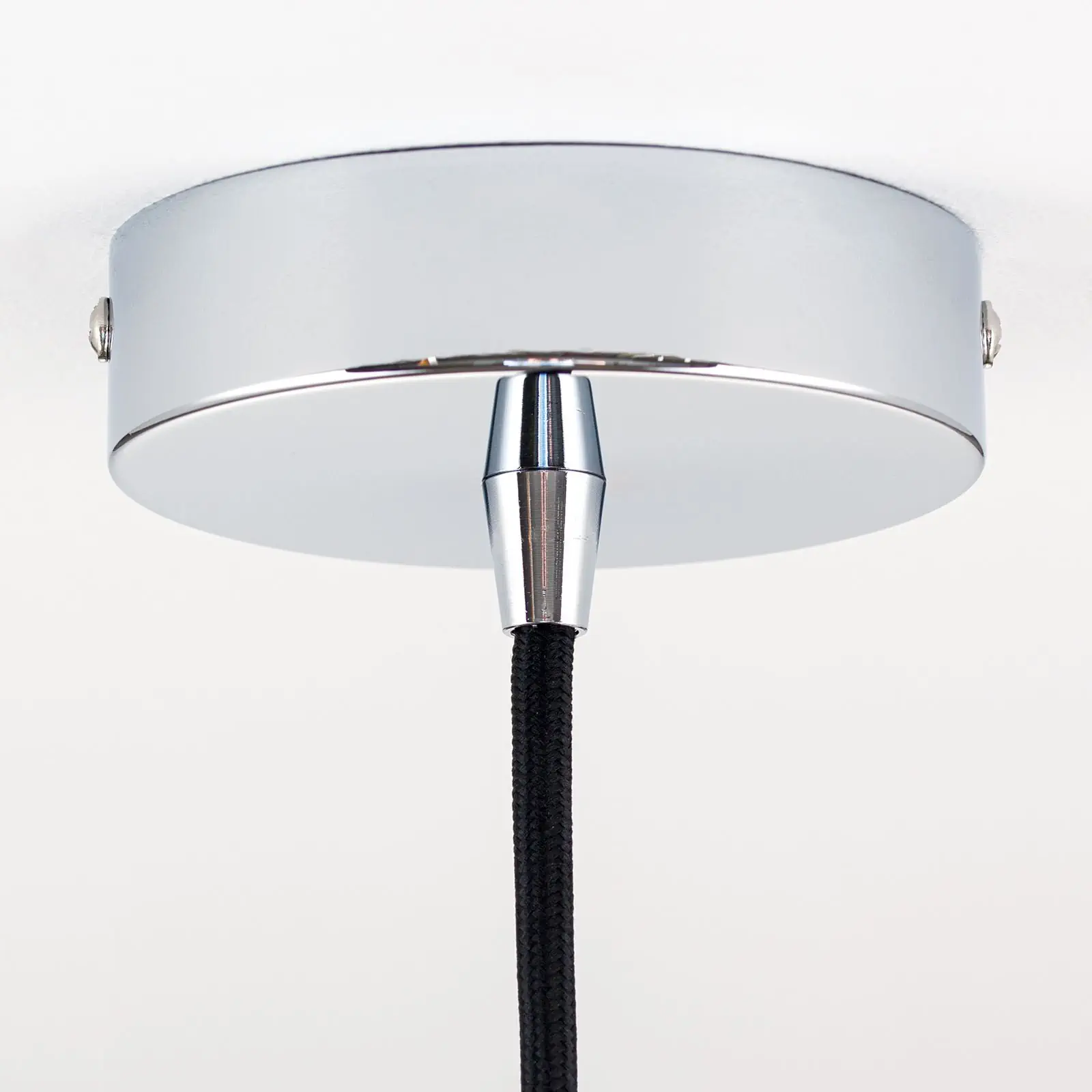 Rozeta sa steznom čaurom, Ø 100 mm, hrom - 3