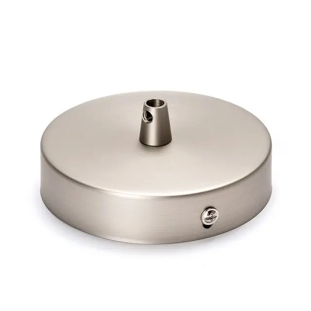 Rozeta sa steznom čaurom, Ø 100 mm, saten - 2