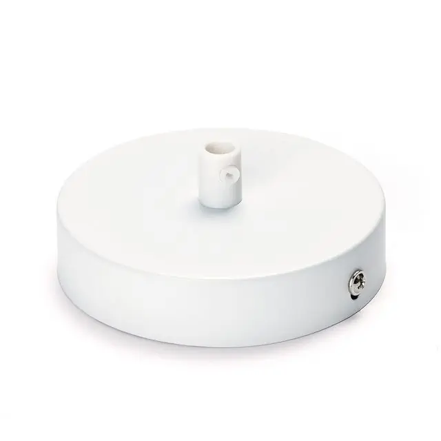 Rozeta sa steznom čaurom, Ø 100 mm, bela - 2