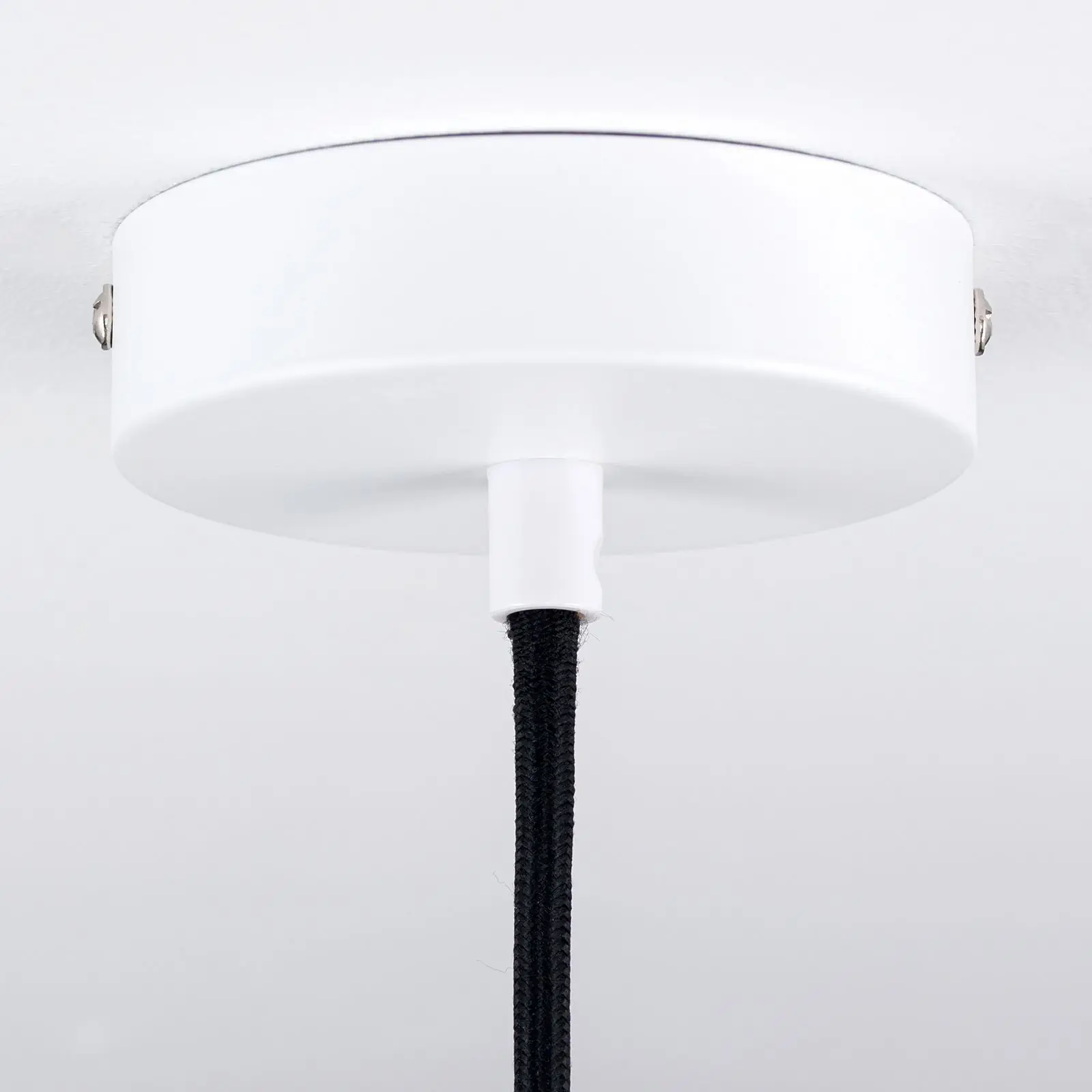 Rozeta sa steznom čaurom, Ø 100 mm, bela - 3