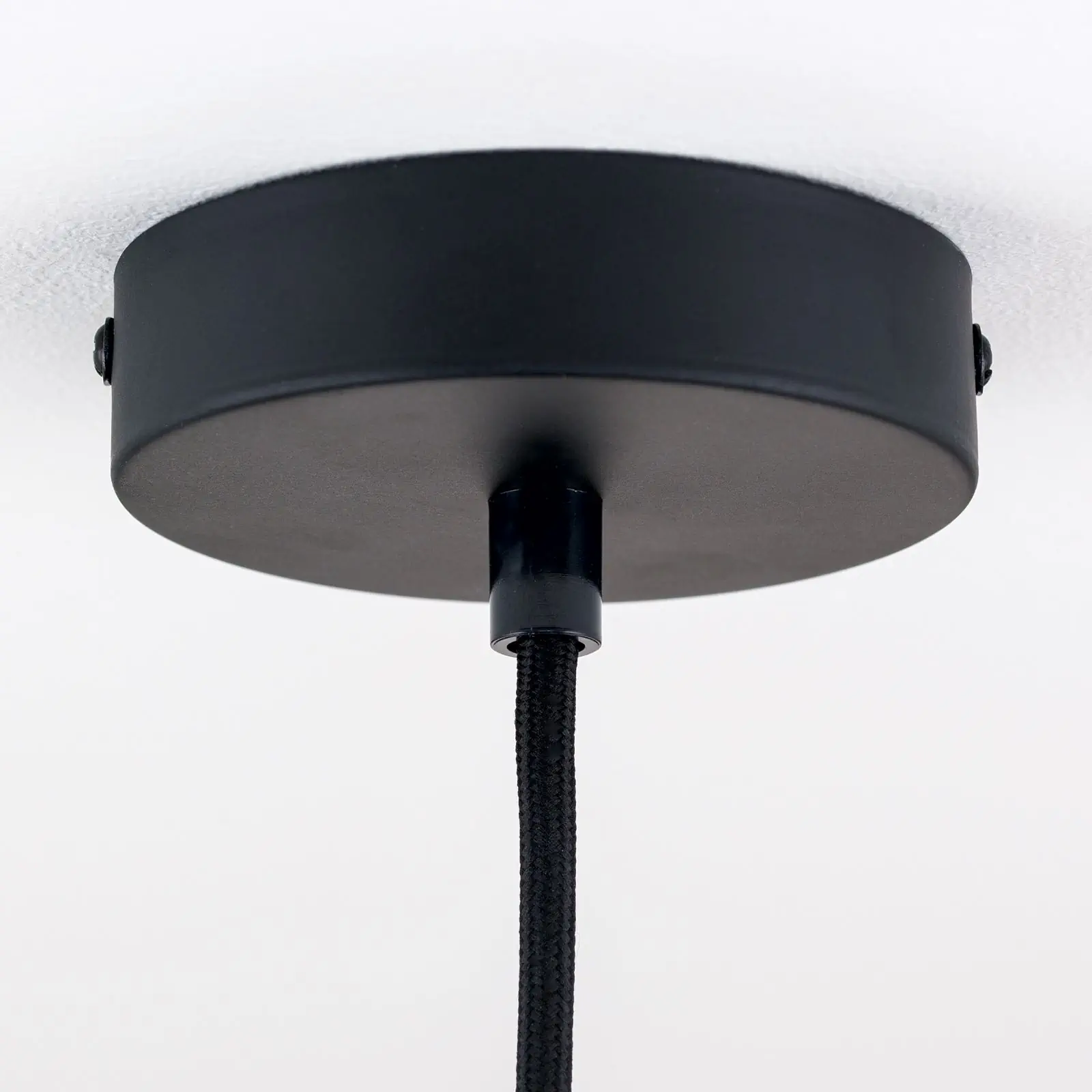 Rozeta sa steznom čaurom, Ø 100 mm, crna - 3