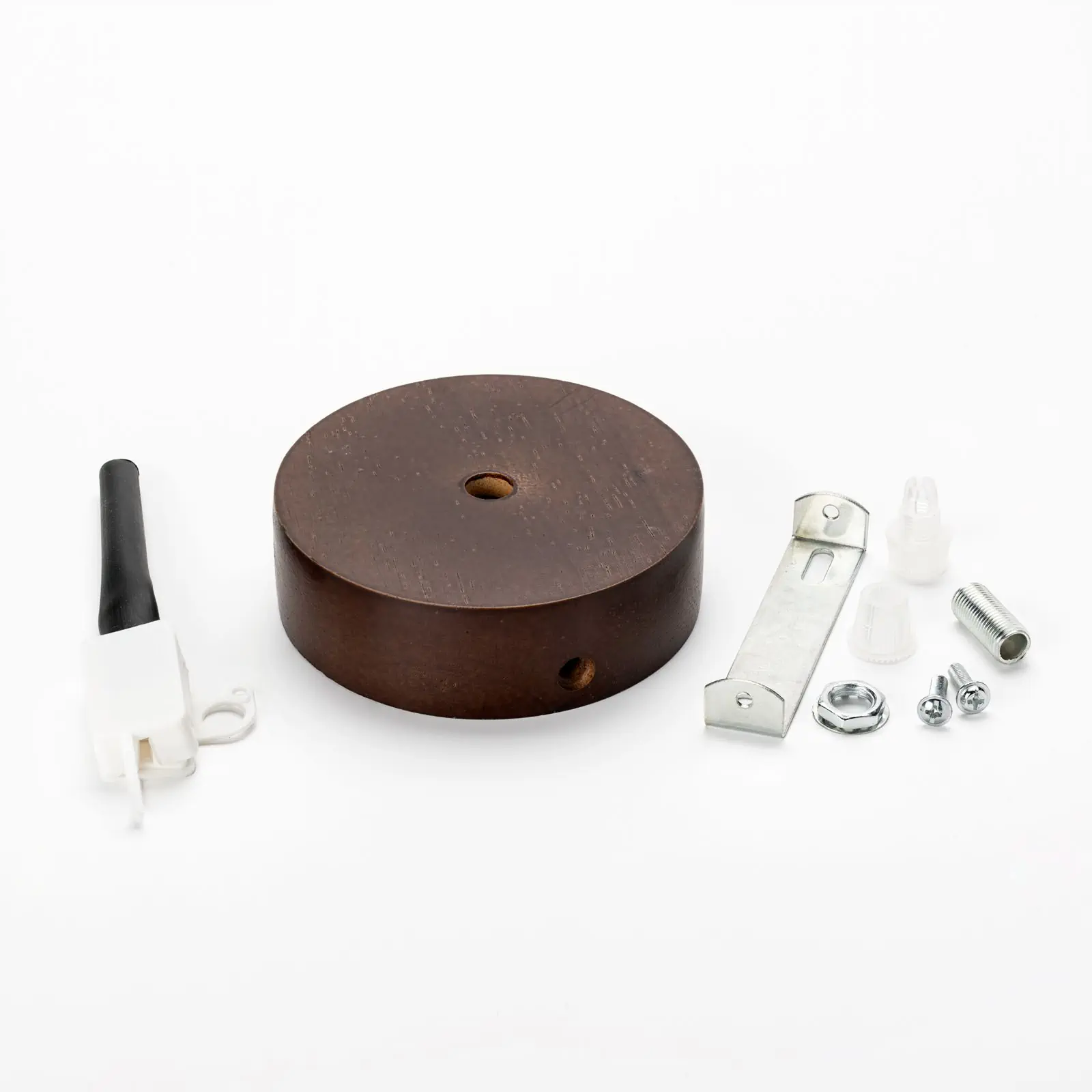 Rozeta, Ø 100 mm, tamno drvo - 2