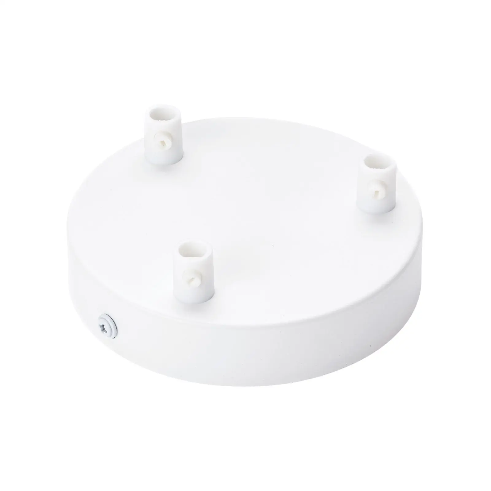 Rozeta za lampu sa steznom niplu, 120x25 mm, bela - 5