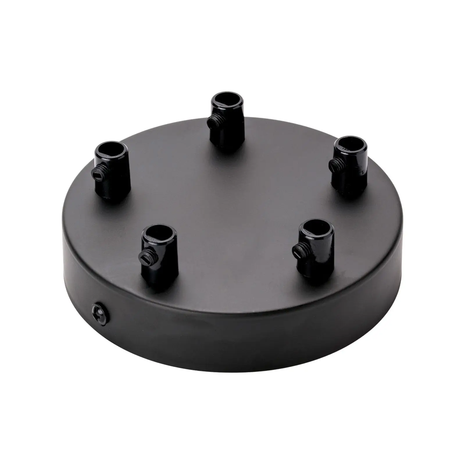 Rozeta za lampu sa steznom niplu, 120x25 mm, crna - 5