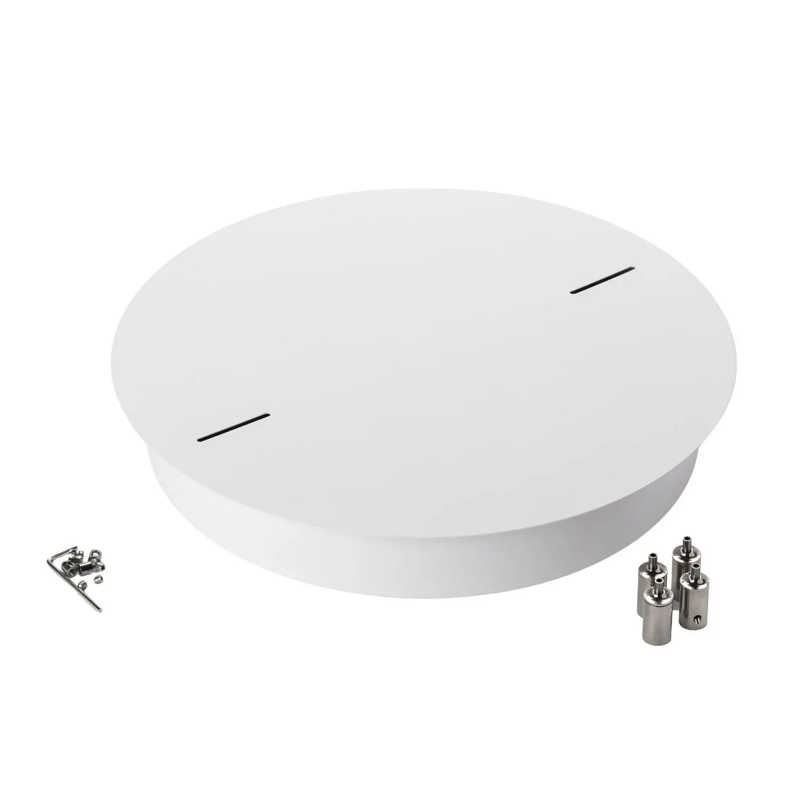 Rozeta, Ø 290 mm, 2 otvora, bela - 2