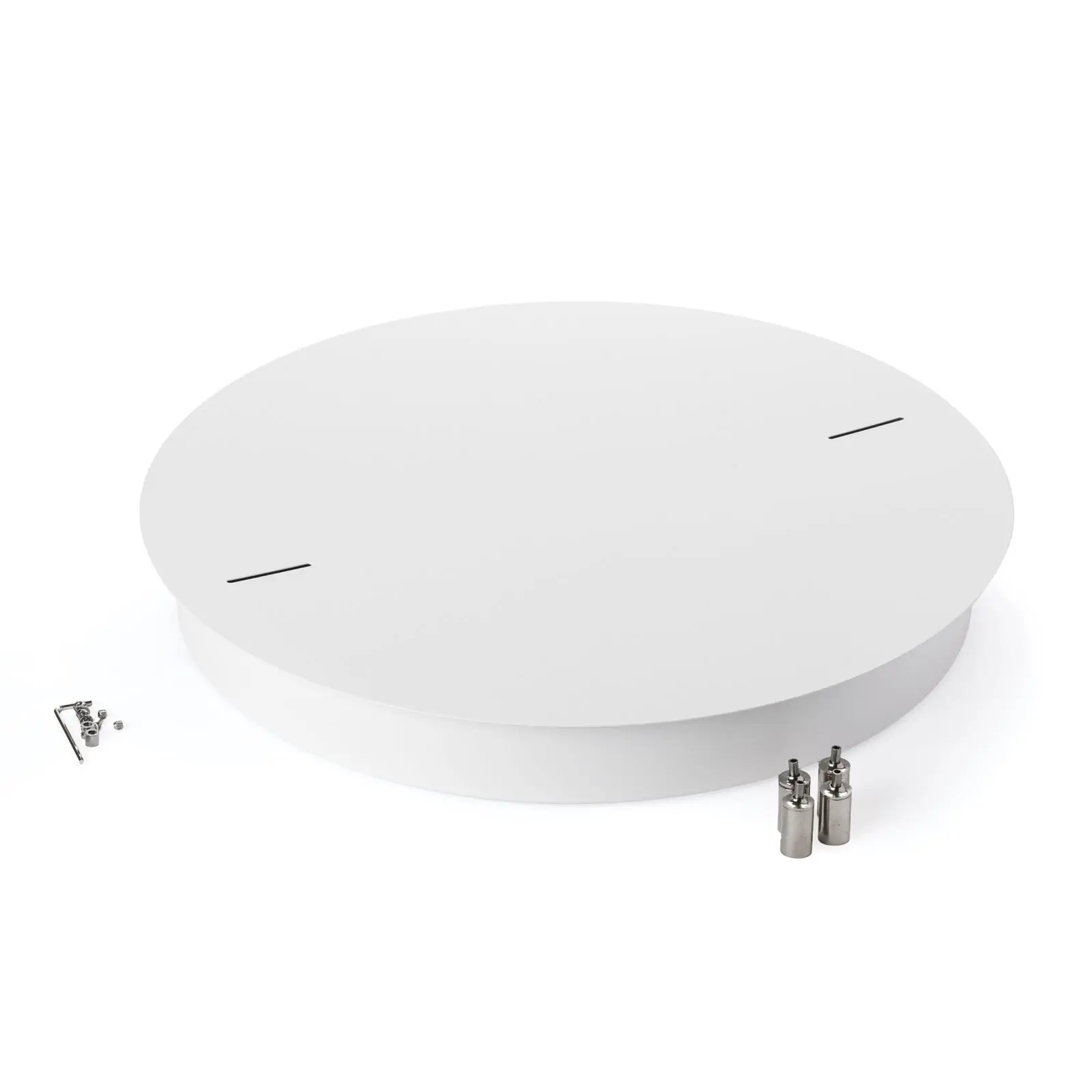 Rozeta, Ø 380 mm, 2 otvora, bela