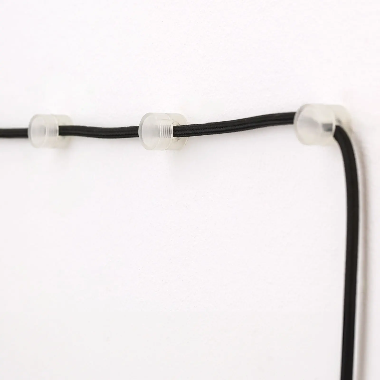 Zidni i plafonski nosači 882, 5 komada, Ø 20 mm, transparentni - 3