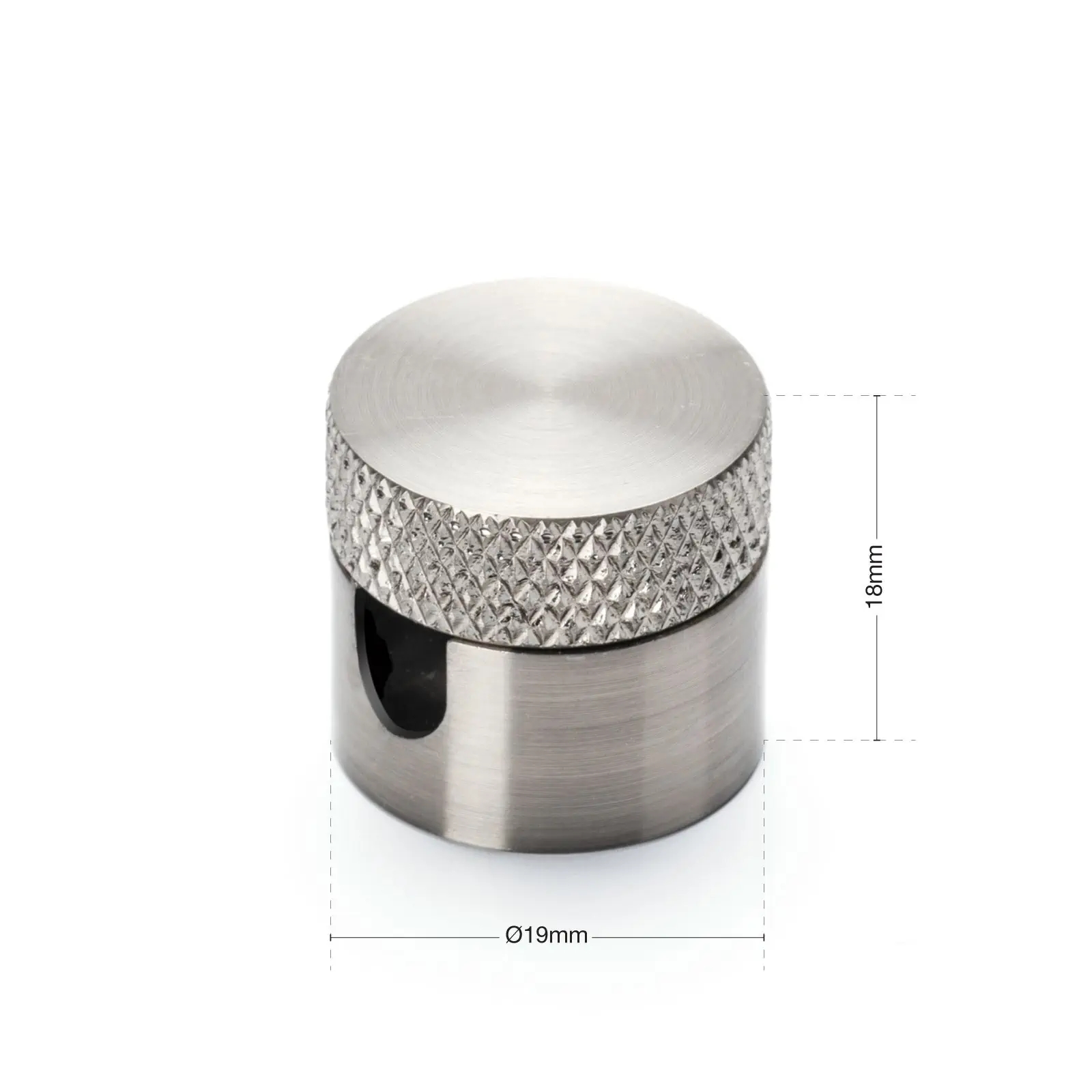 Zidni i plafonski nosač 885, 3 komada, Ø 19 mm, niklovani - 5