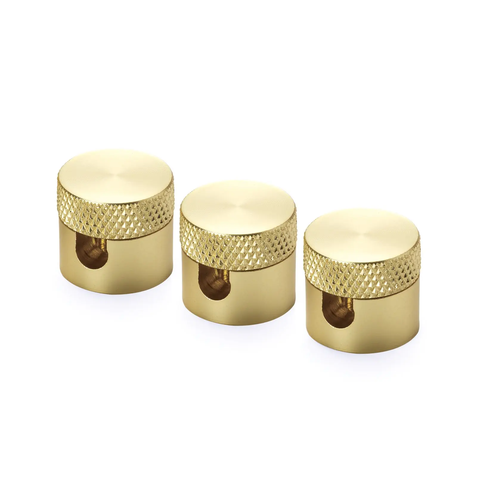 Zidni i plafonski nosač 885, 3 komada, Ø 19 mm, mesingani