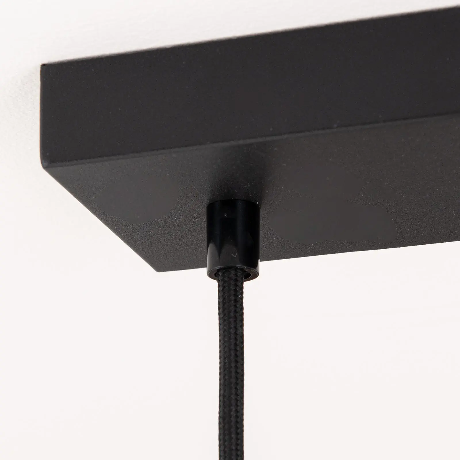 Rozeta za lampu, 1000x80 mm, 4 izlaza, crna - 3