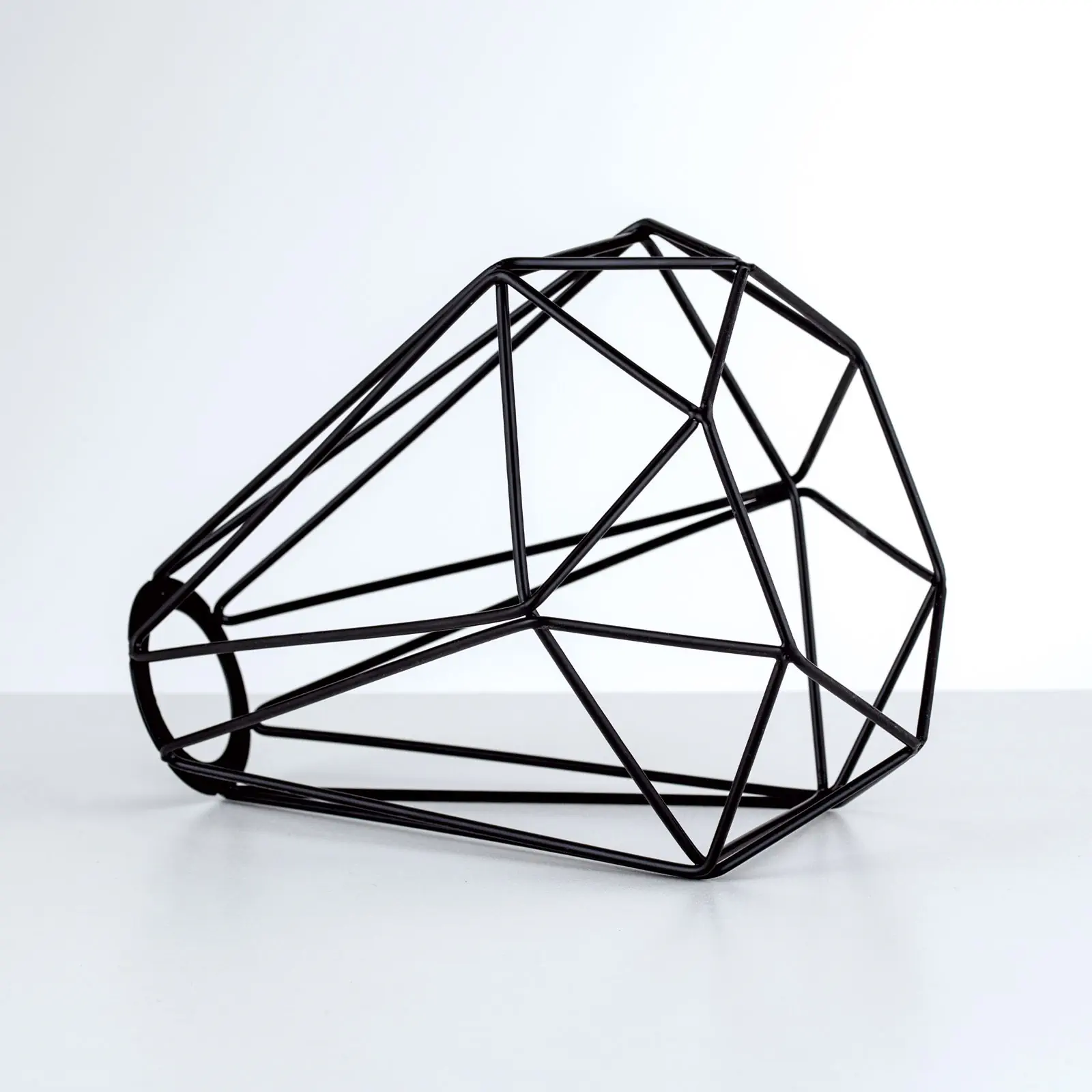 Ram abažura, Ø 185 mm, crni