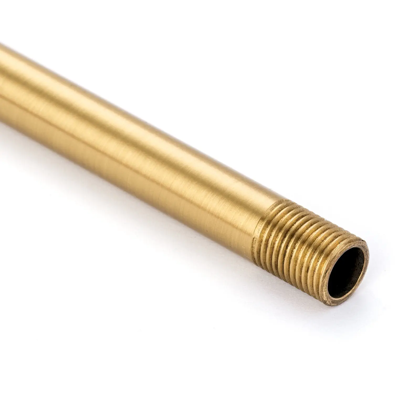 Cevna šipka, navoj M10x1, 50 cm, mat mesing - 2