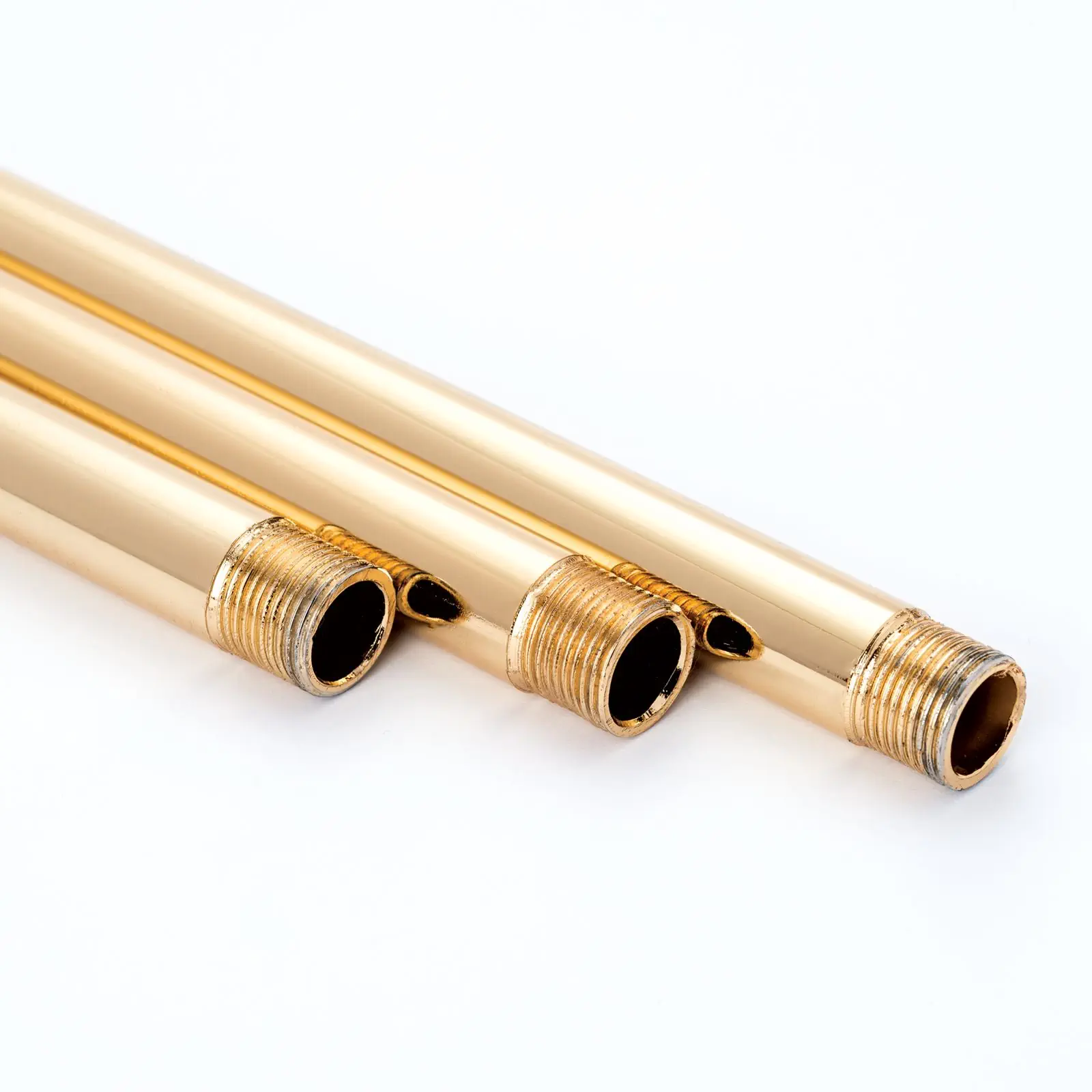 Cevna šipka, navoj 3/8", 30 cm, zlatno