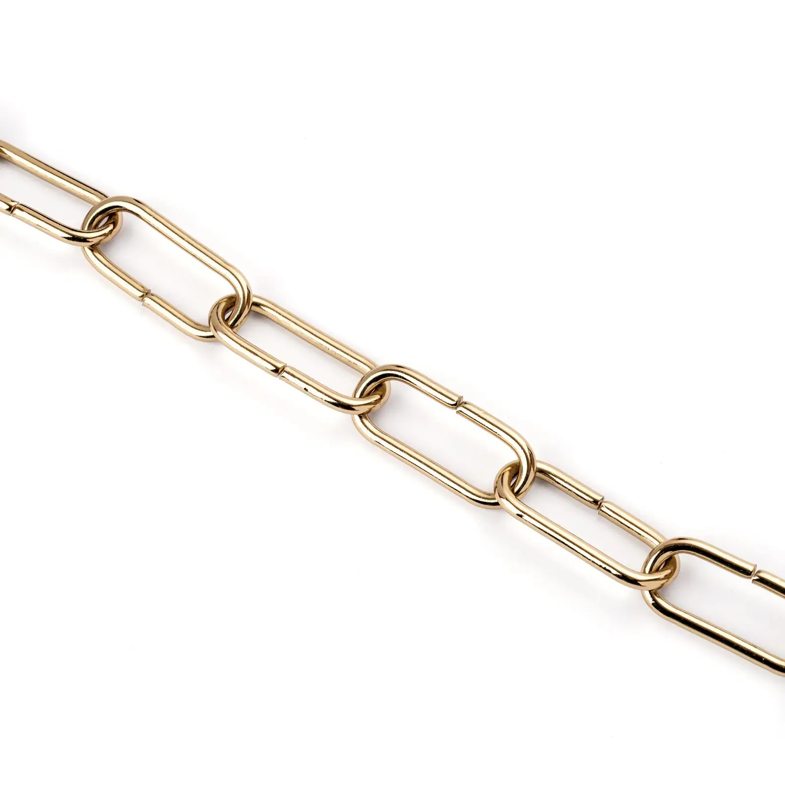 Lanac za lampu, 47x20x4 mm, 1 m, mesing