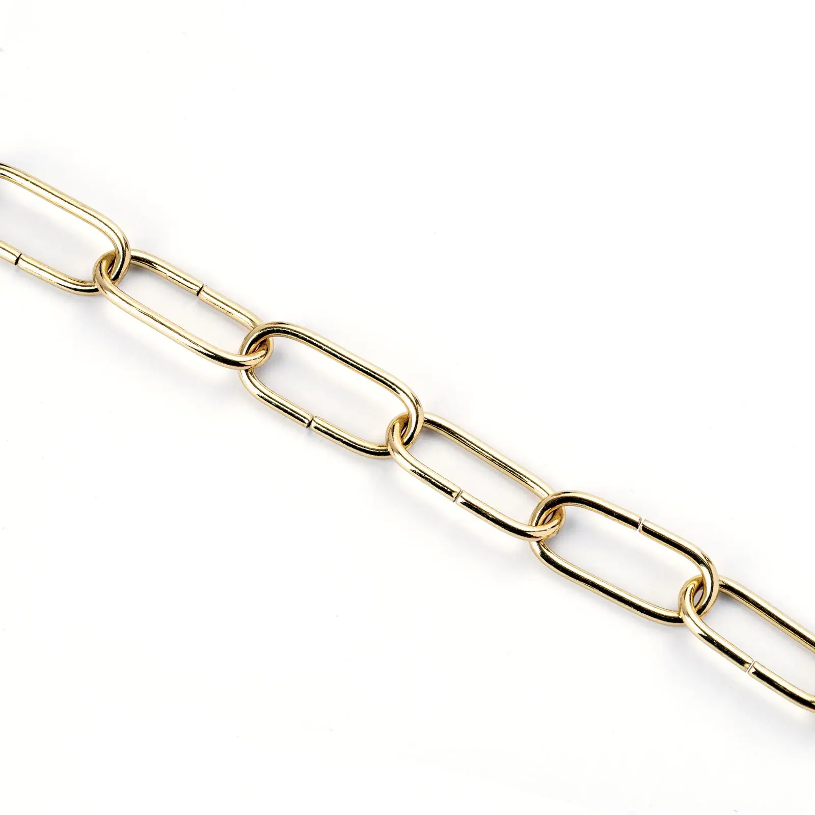 Lanac za lampu, 40x17x2,7 mm, 1 m, mesing