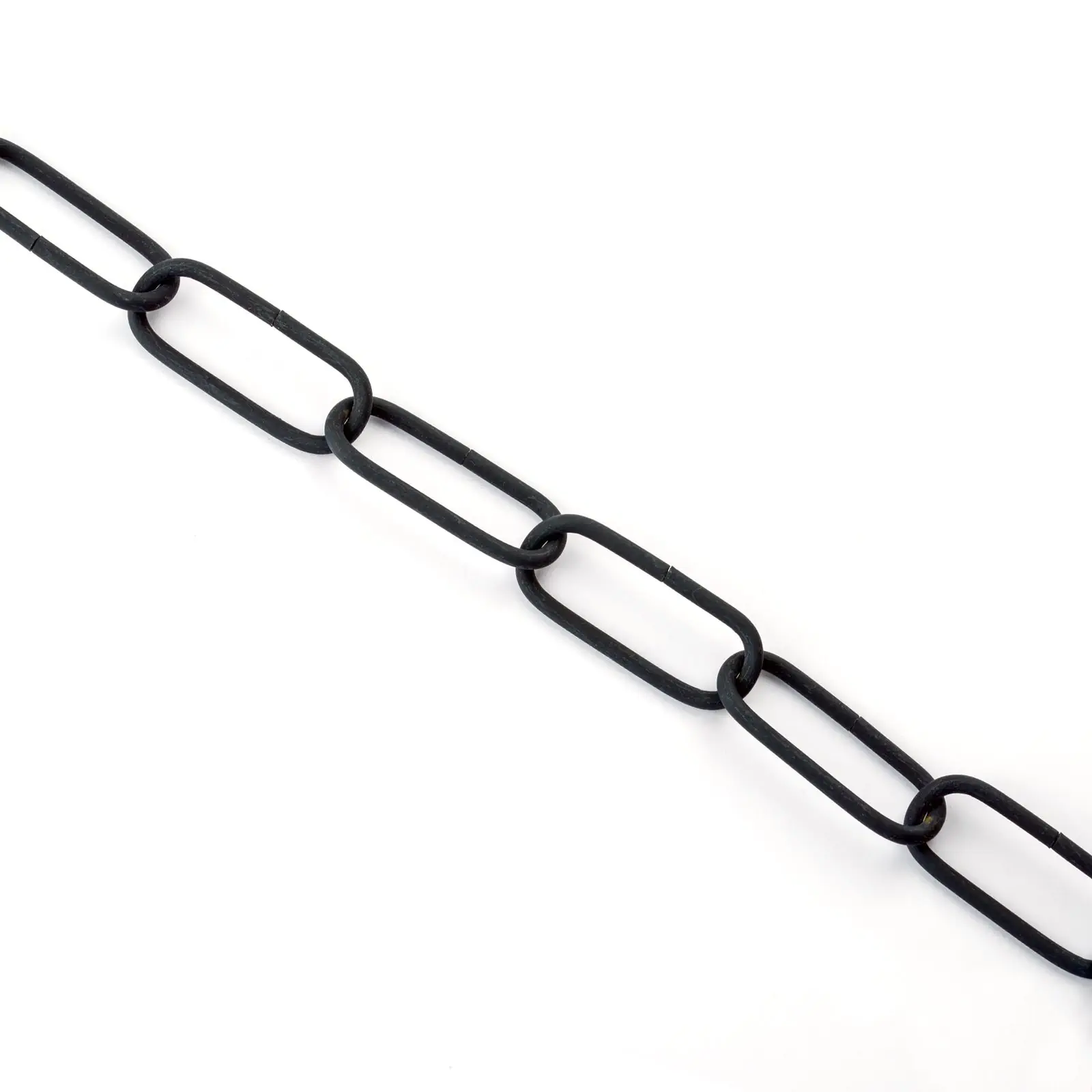 Lanac za lampu, 40x17x2,7 mm, 1 m, crni