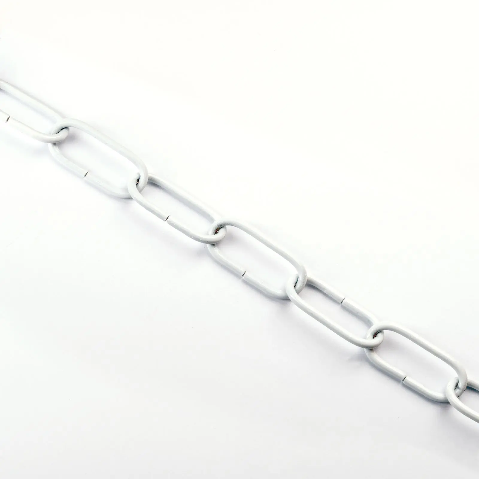 Lanac za lampu, 40x17x2,7 mm, 1 m, beli