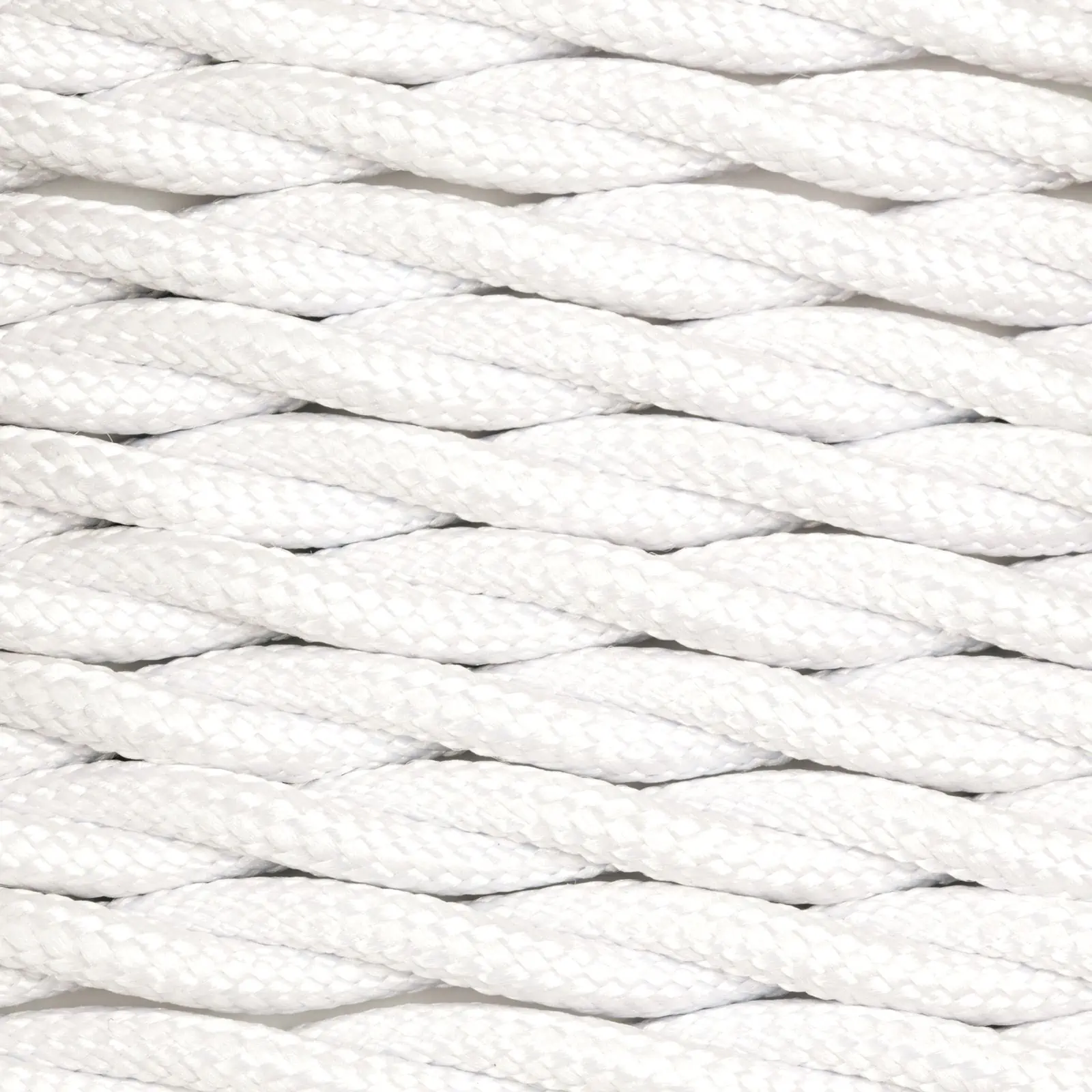 Tekstilni kabl, 2×0,75 mm², 5 m, uvijeni, beli - 2