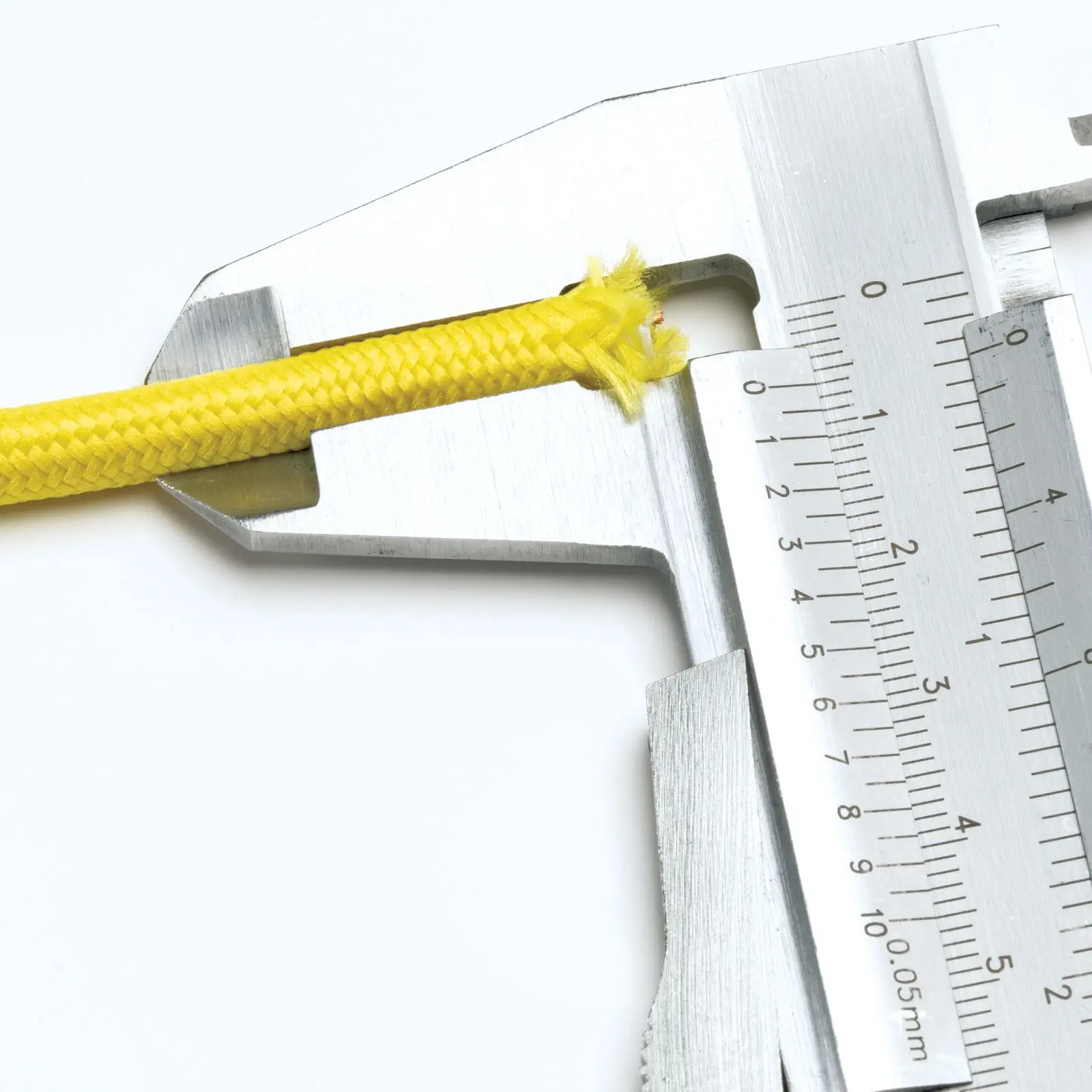 Tekstilni kabl, 3×0,75 mm², 1 m, žuti - 4