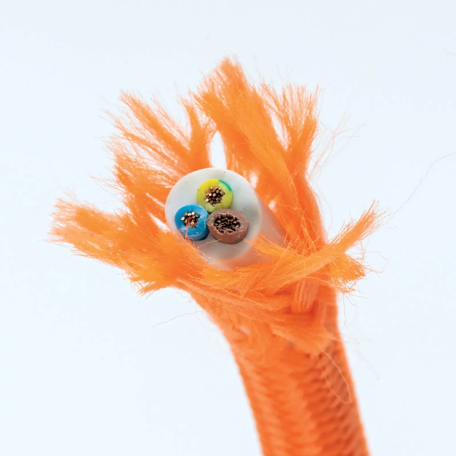 Tekstilni kabl, 3×0,75 mm², 1 m, narandžasti - 3