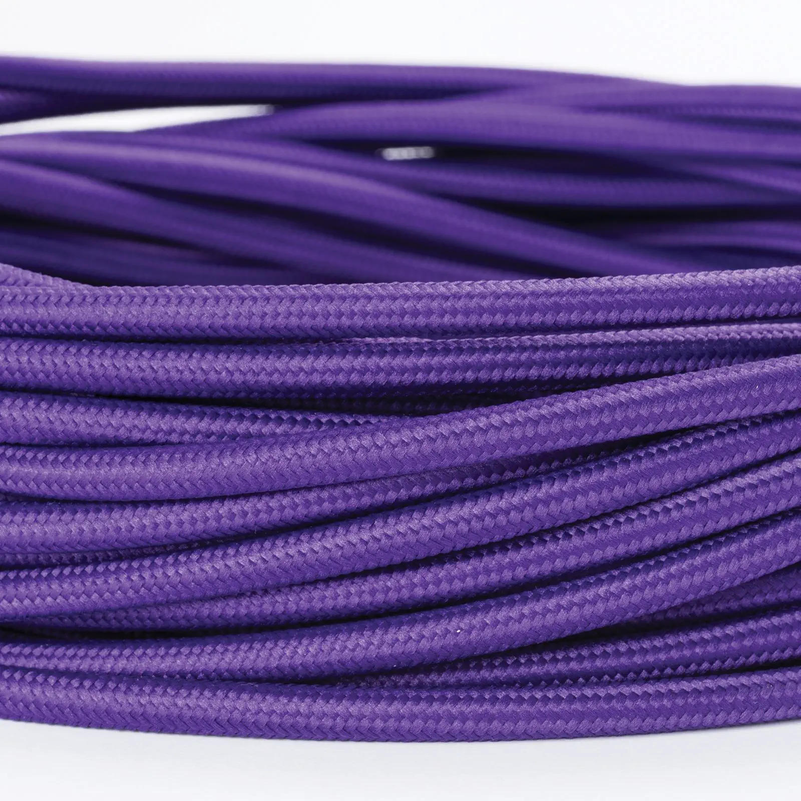 Tekstilni kabl, 3×0,75 mm², 1 m, ljubičasti