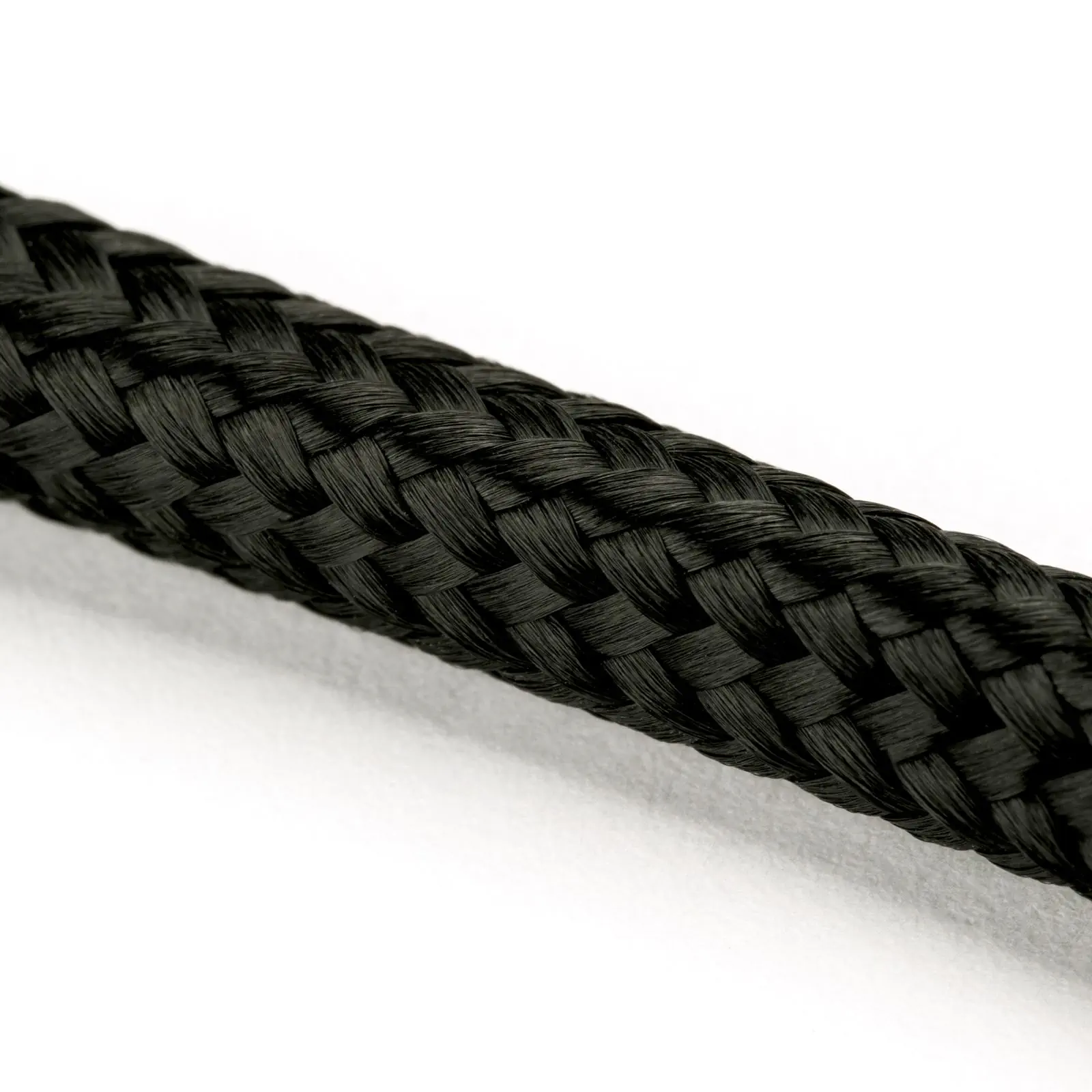 Tekstilni kabl, 3×0,75 mm², 1 m, tanak, crni - 2