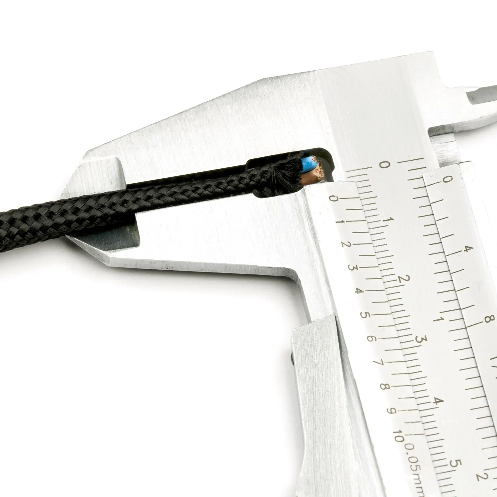 Tekstilni kabl, 3×0,75 mm², 1 m, tanak, crni - 4