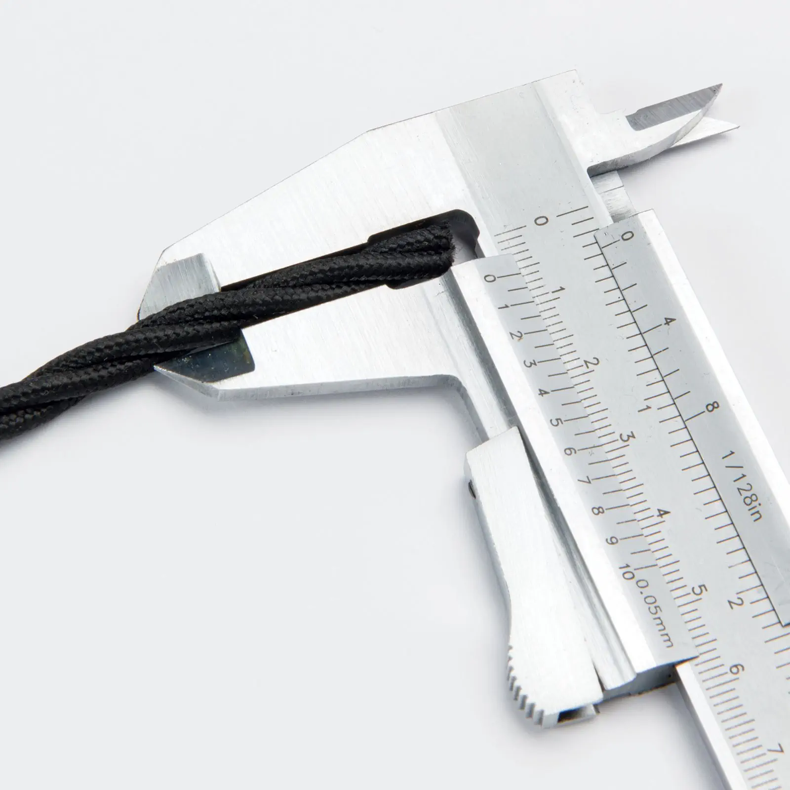 Tekstilni kabl, 3×0,75 mm², 1 m, upleten, crni - 4