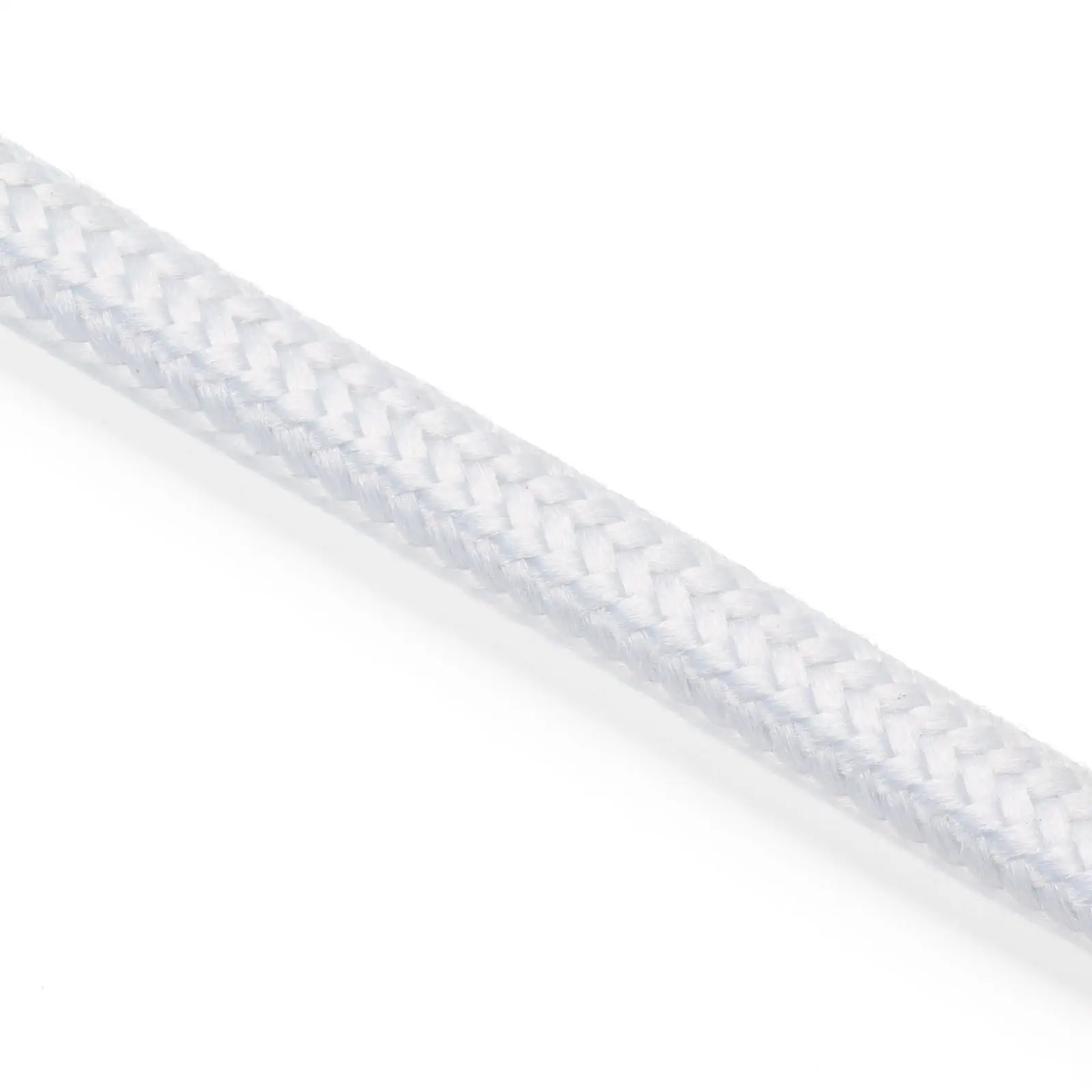 Tekstilni kabl, 3×0,75 mm², 1 m, tanak, beli - 2